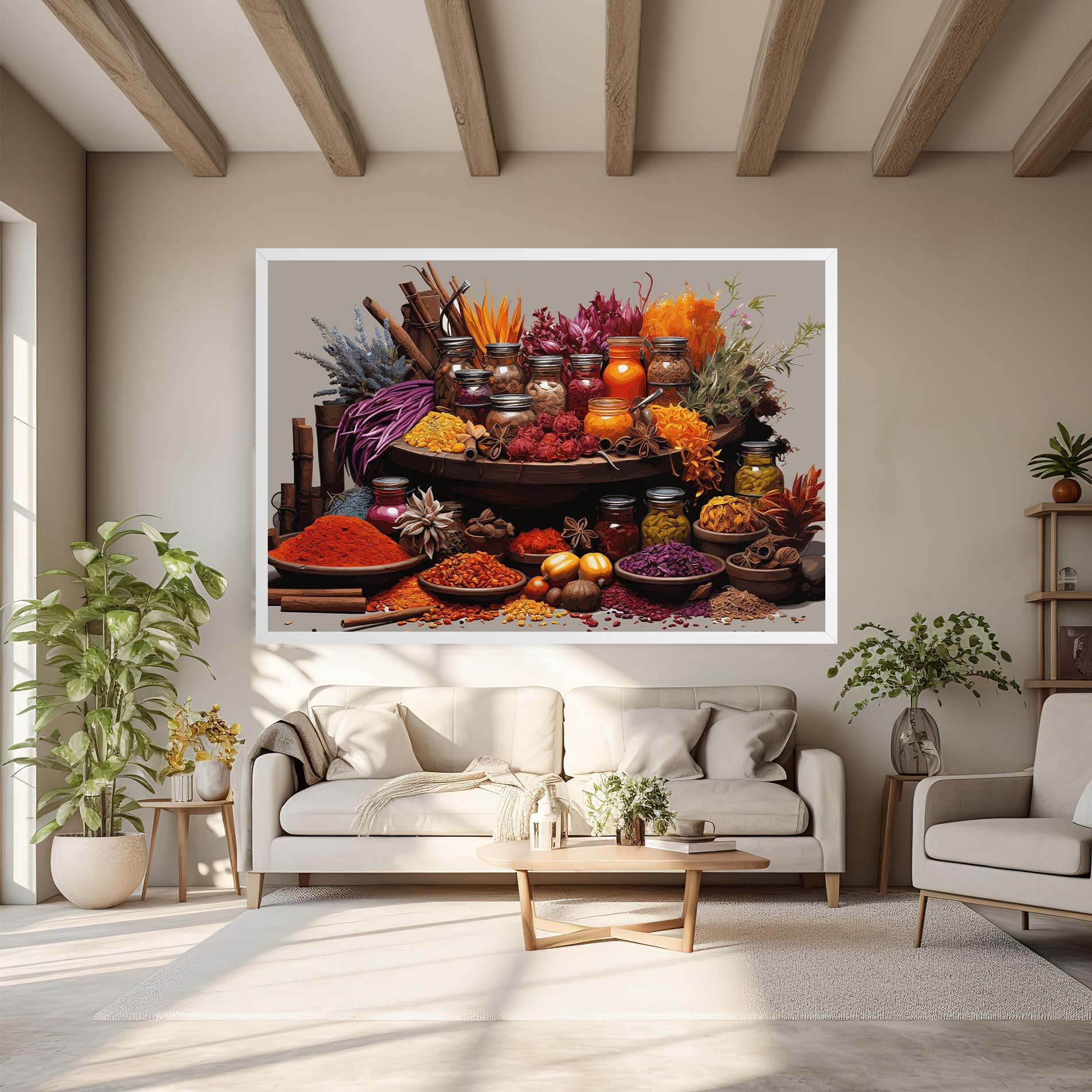 Tablou Canvas Autumn Seasoning mockup 6