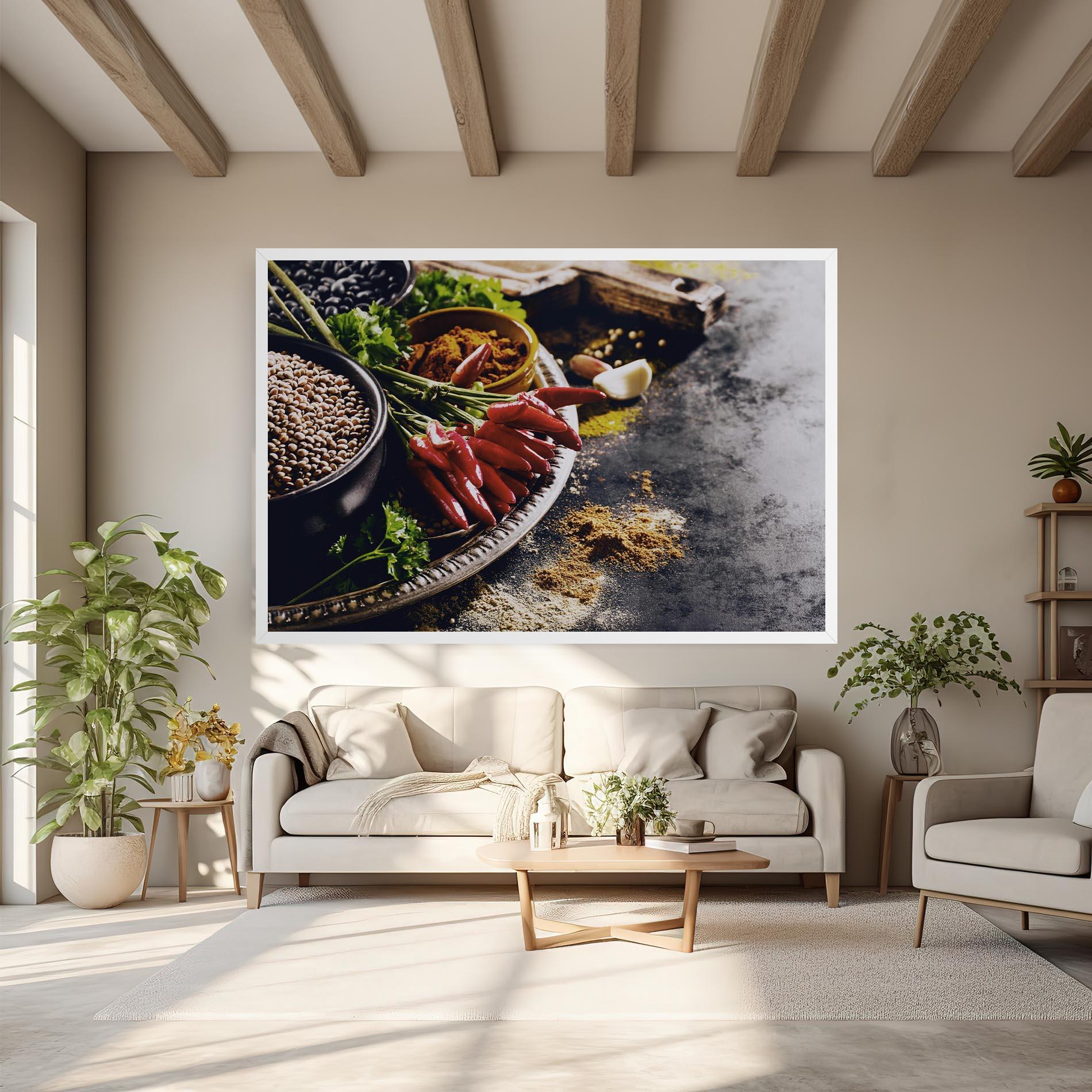 Tablou Canvas Grocery Spices mockup 6