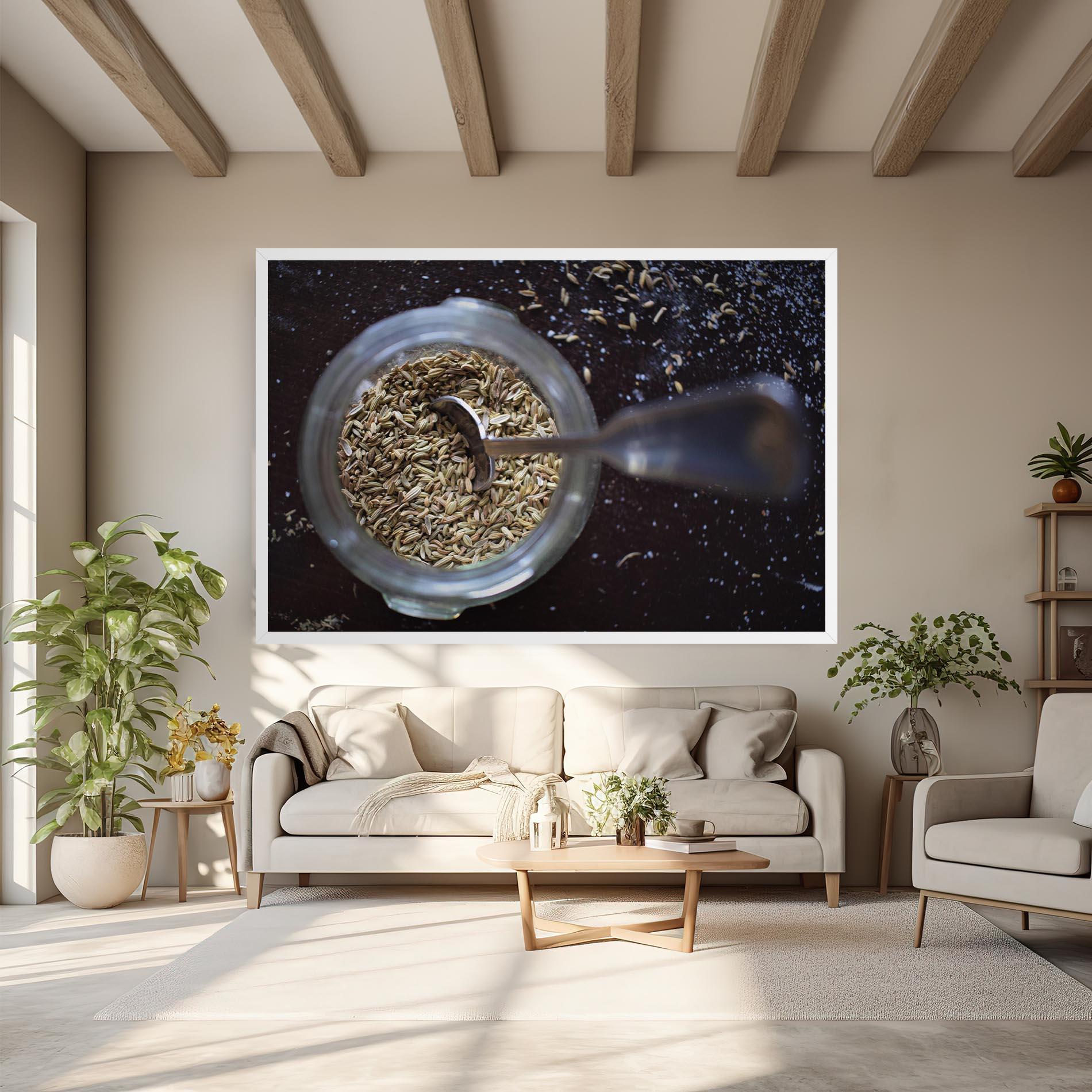 Tablou Canvas Jar With Spices mockup 6