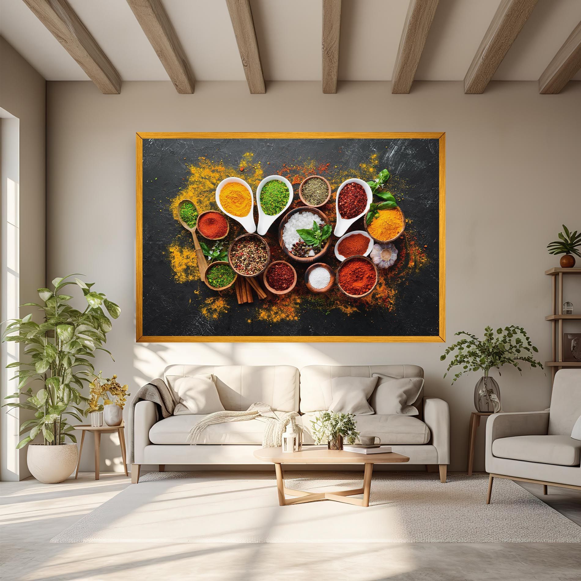 Colorful Herbs Spices mockup 6