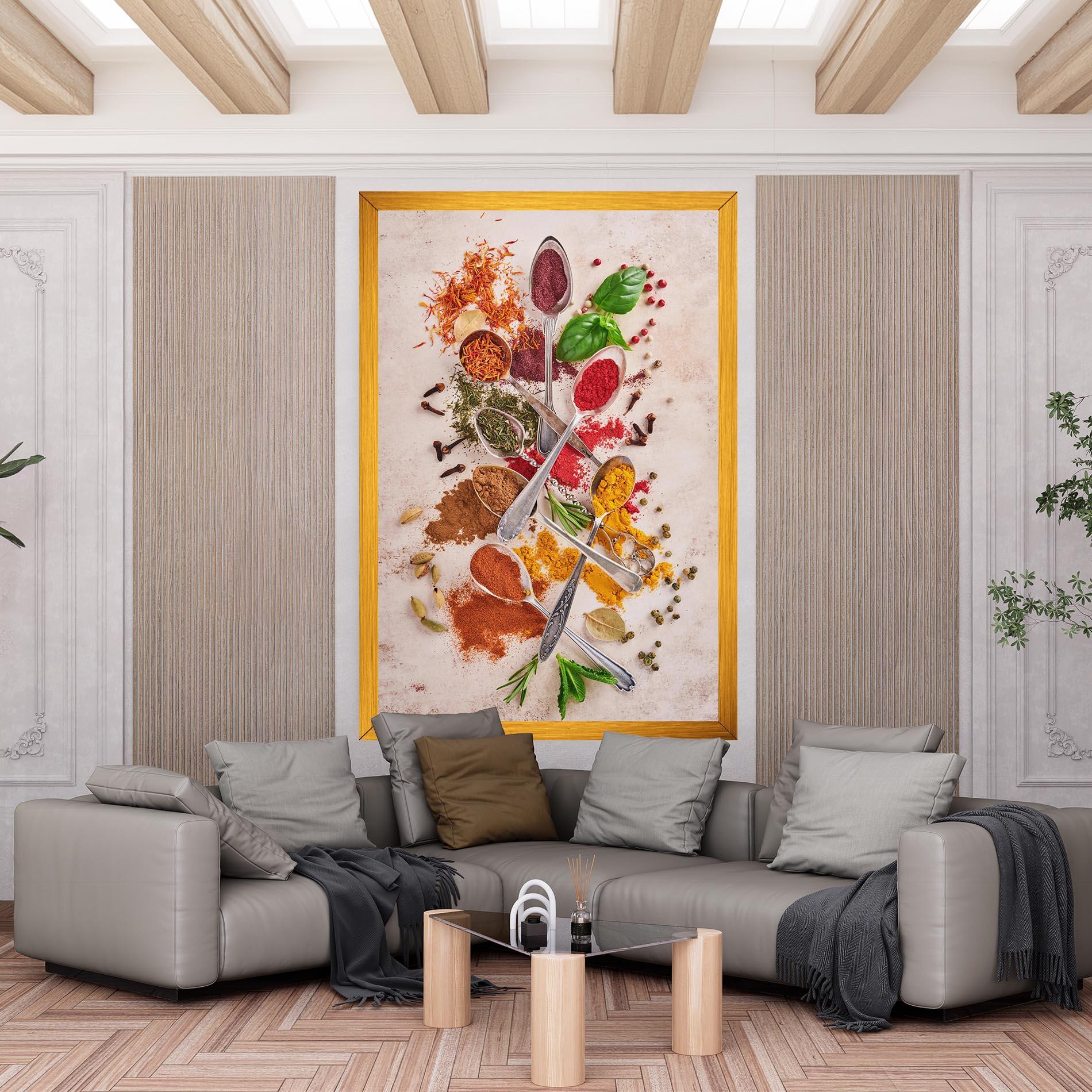 Tablou Canvas Colorful Spices Cooking mockup 6