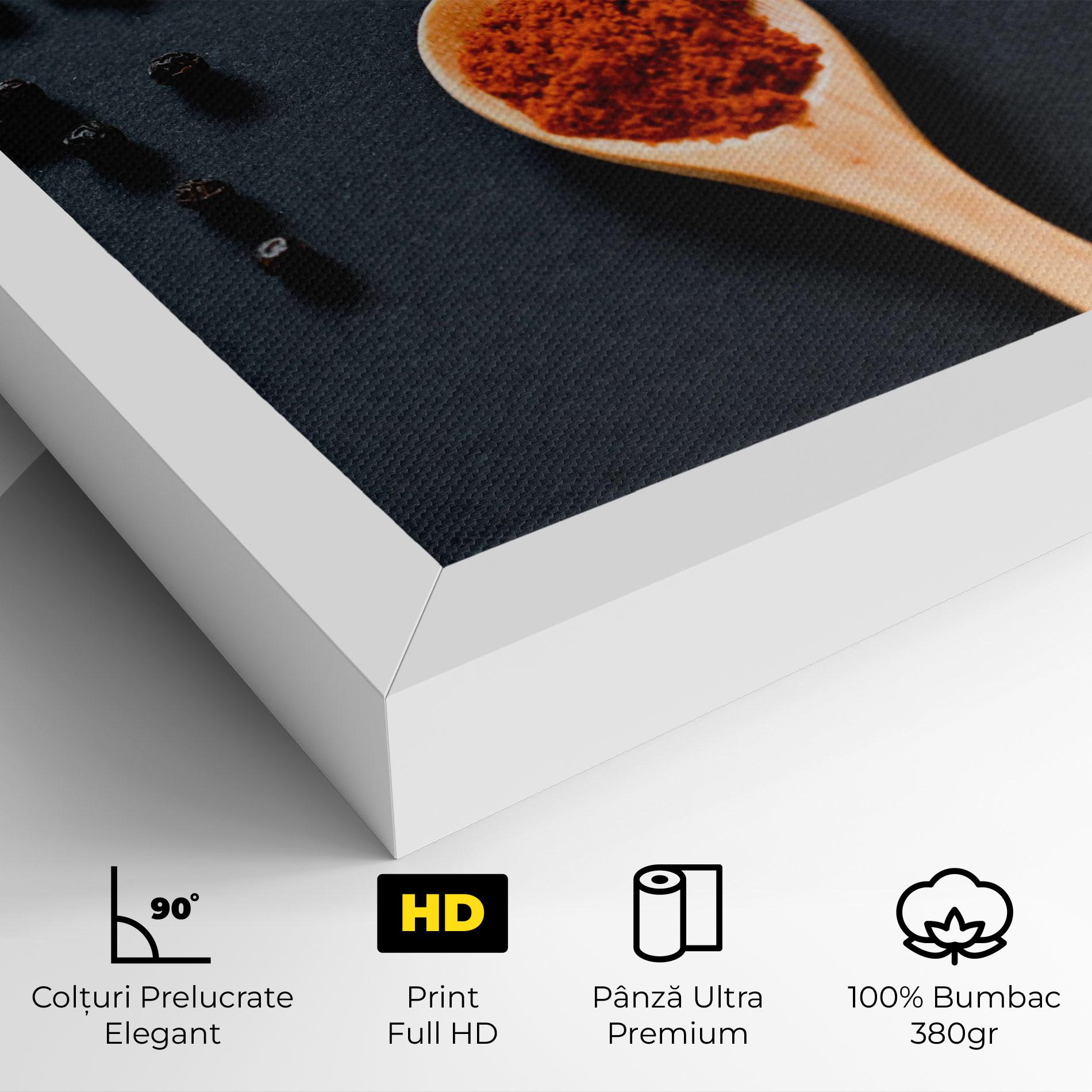 Tablou Canvas 3 Seasonings Spoons mockup 4