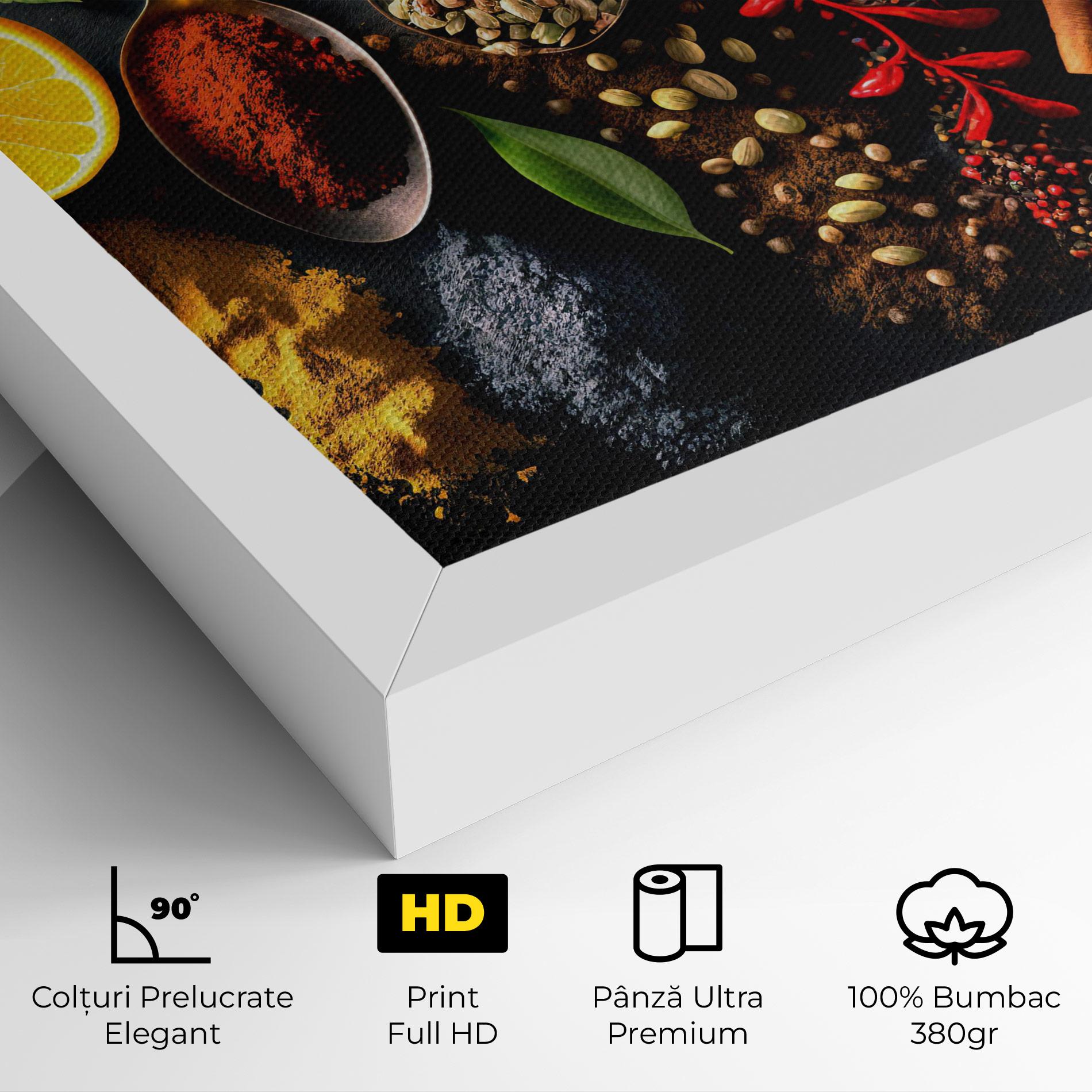 Tablou Canvas Closeup Pices mockup 4