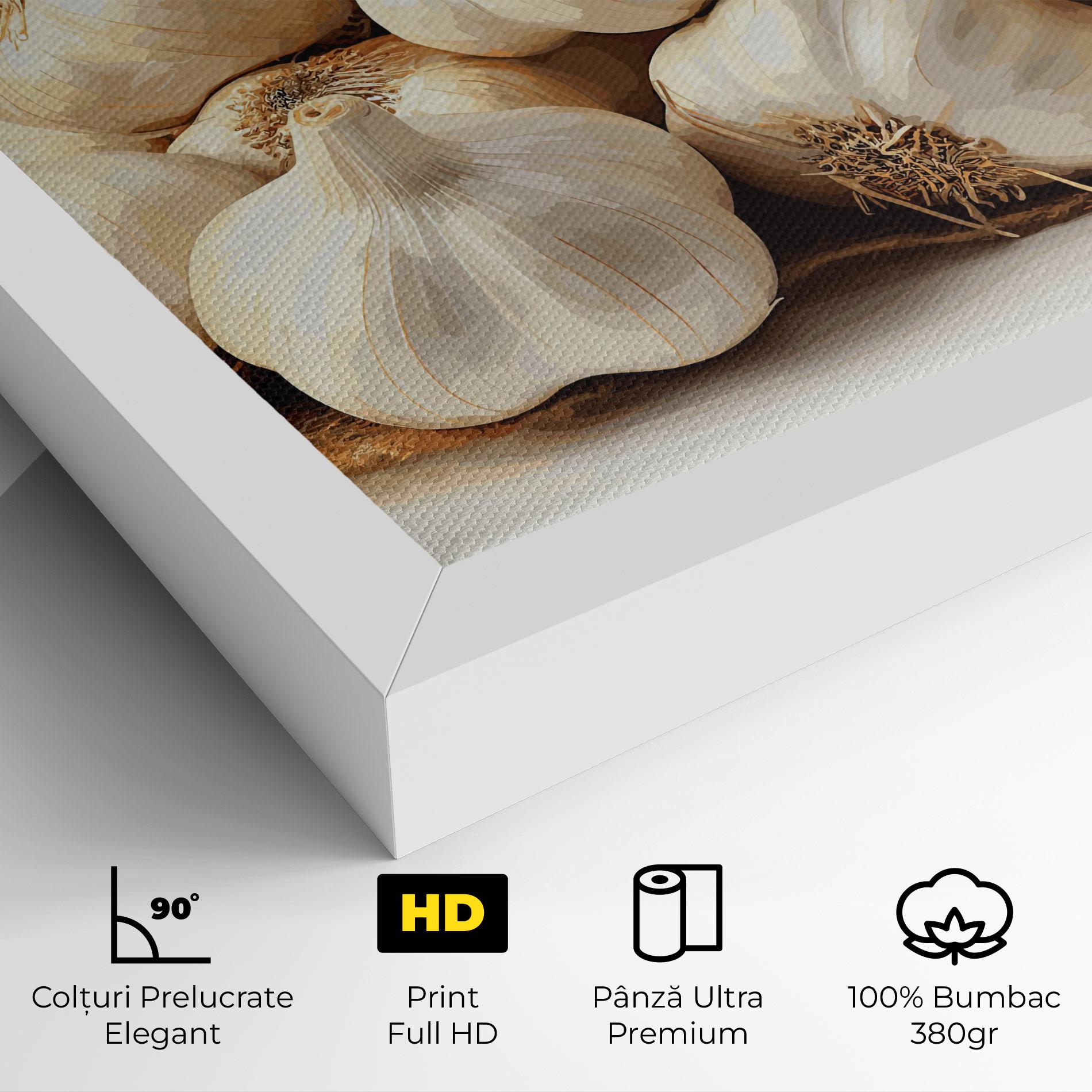 Tablou Canvas Garlic Art mockup 4