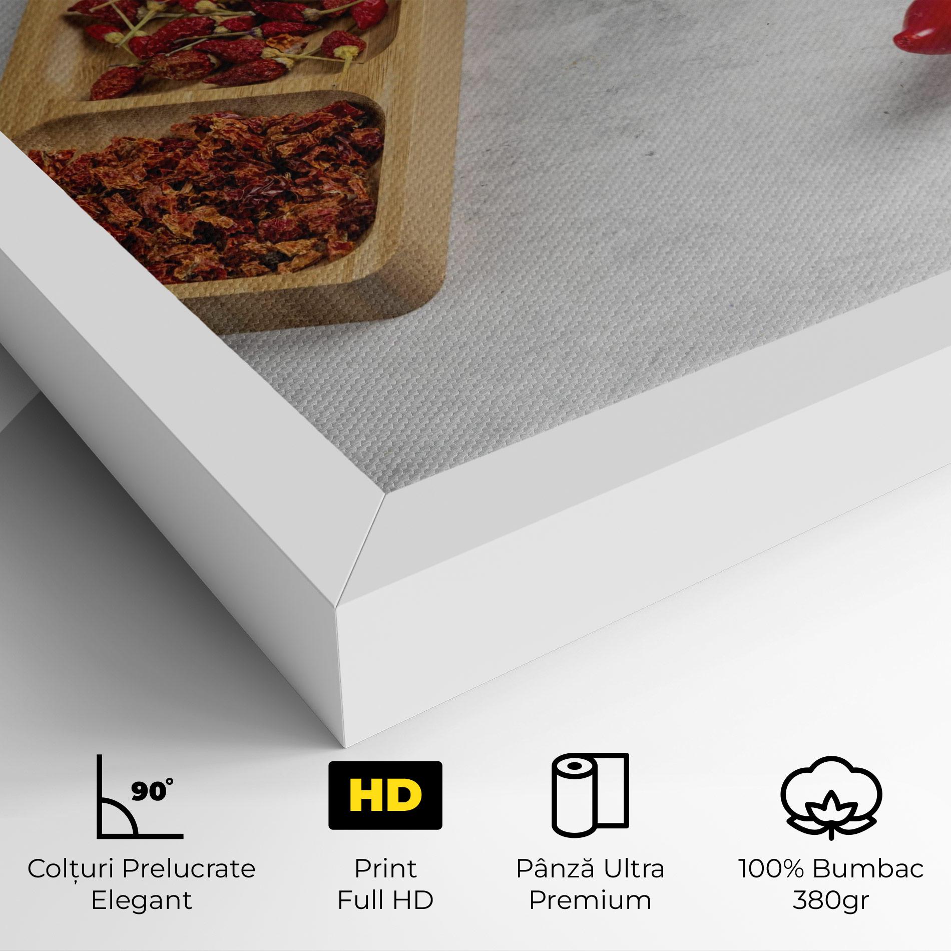 Tablou Canvas Hot Chili Spices mockup 4