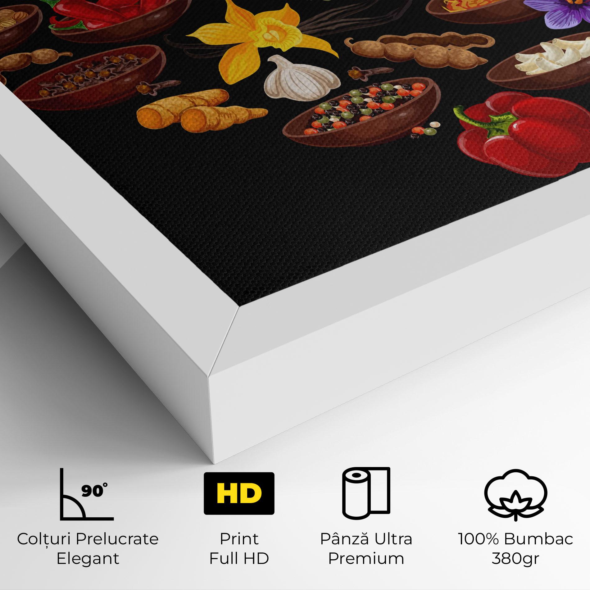 Tablou Canvas Seasoning Heart mockup 4