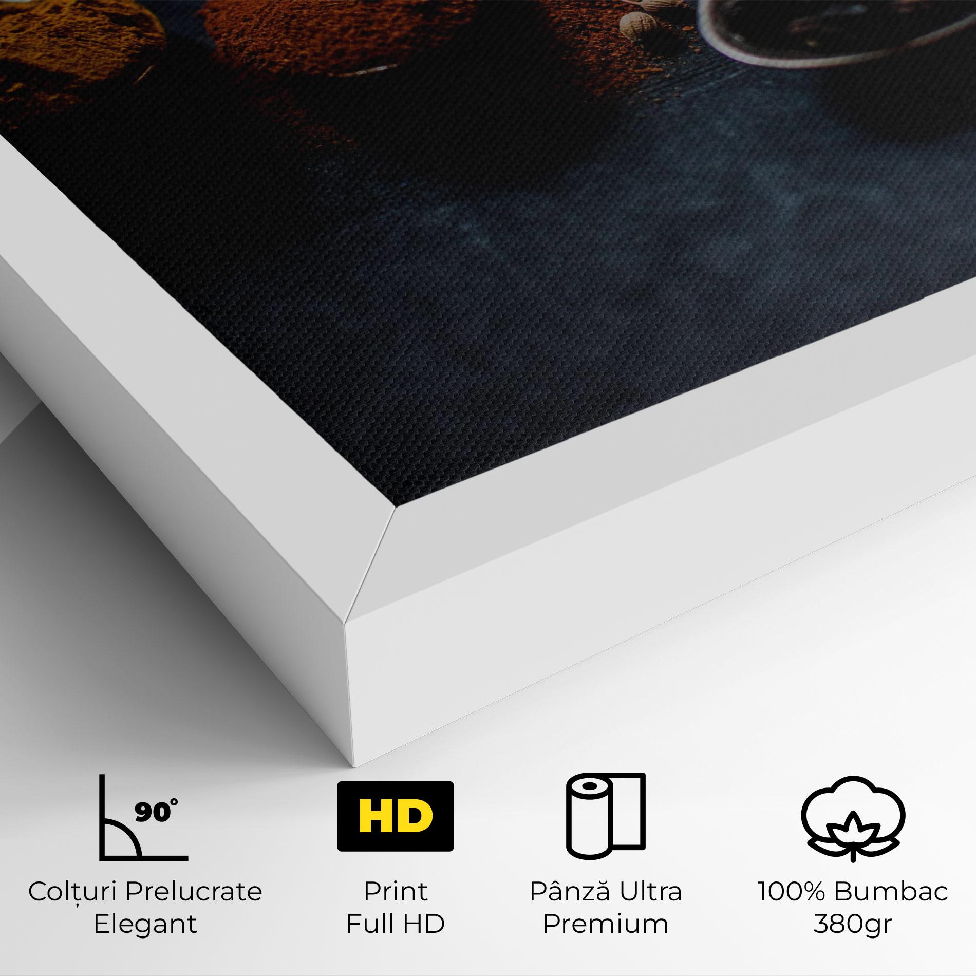 Tablou Canvas Spices Spoon mockup 4