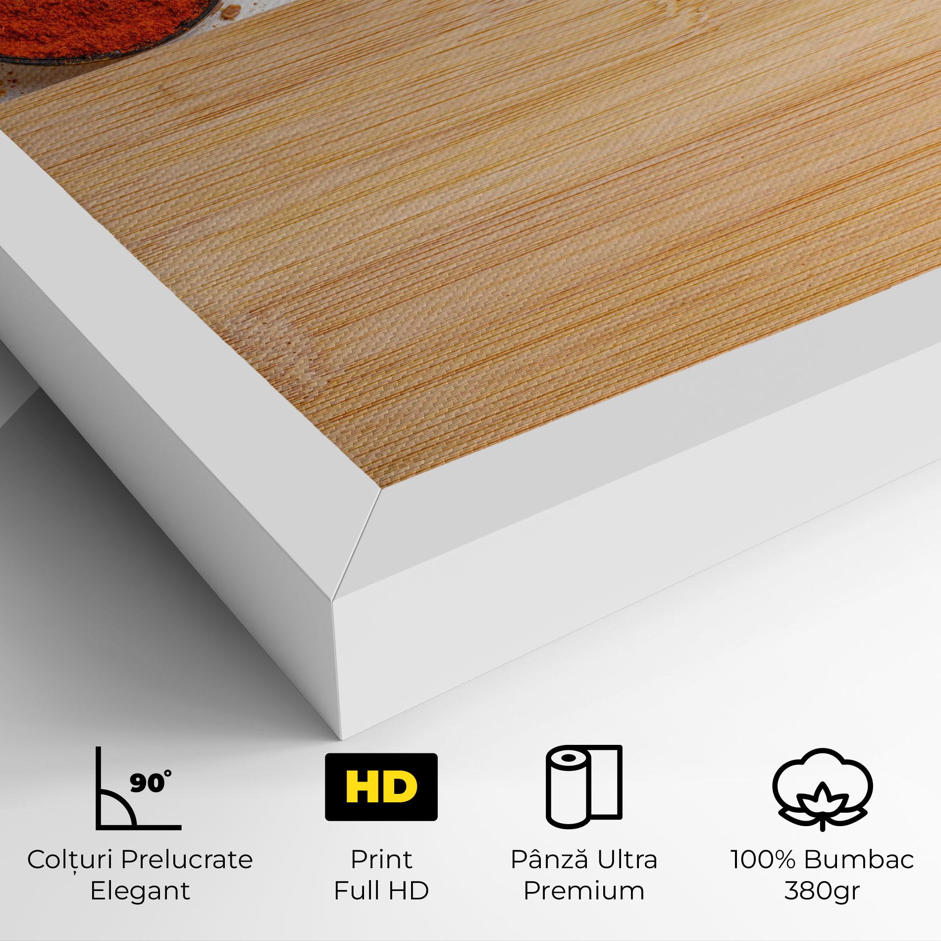 Tablou Canvas Spices Spoons mockup 4