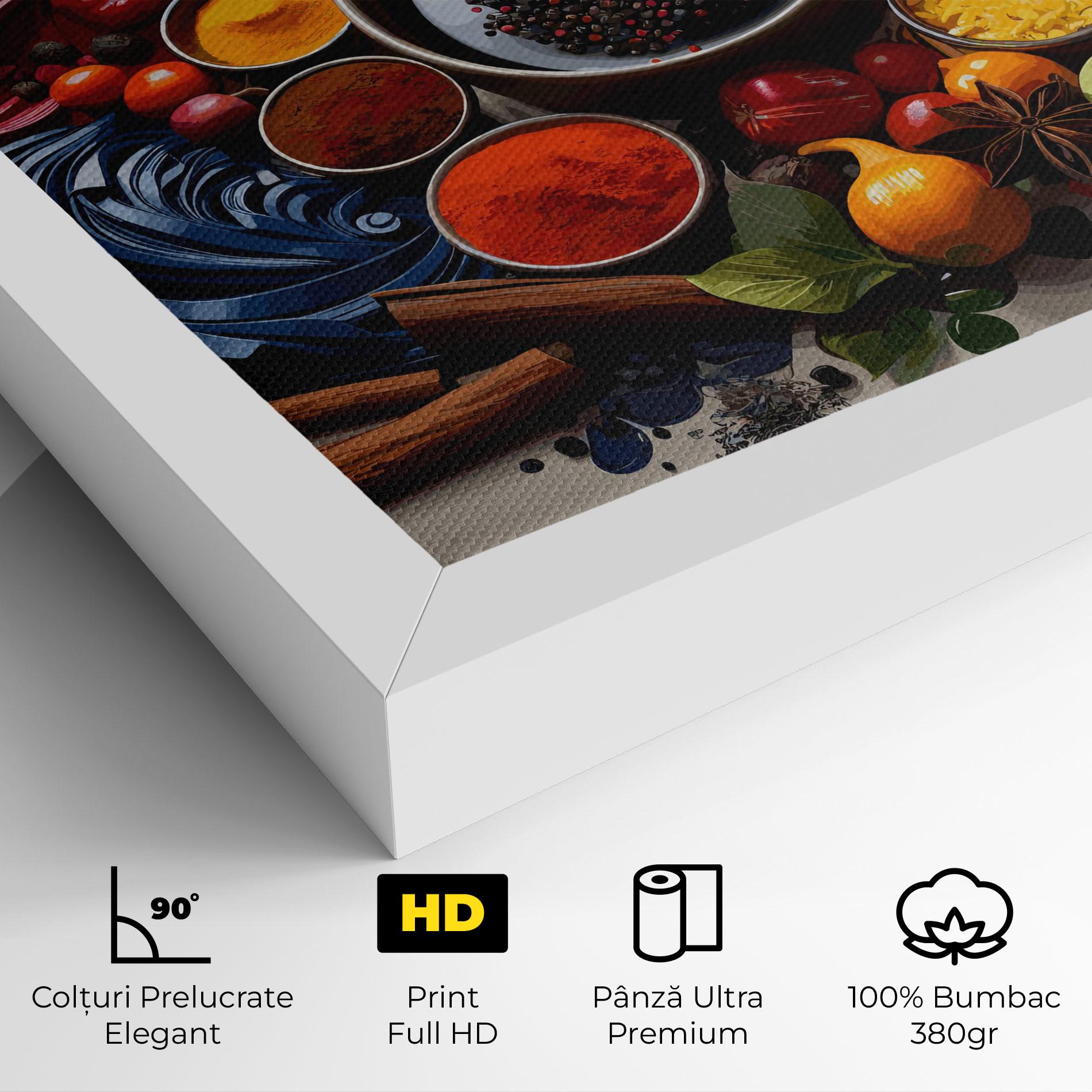 Tablou Canvas Spices Village mockup 4