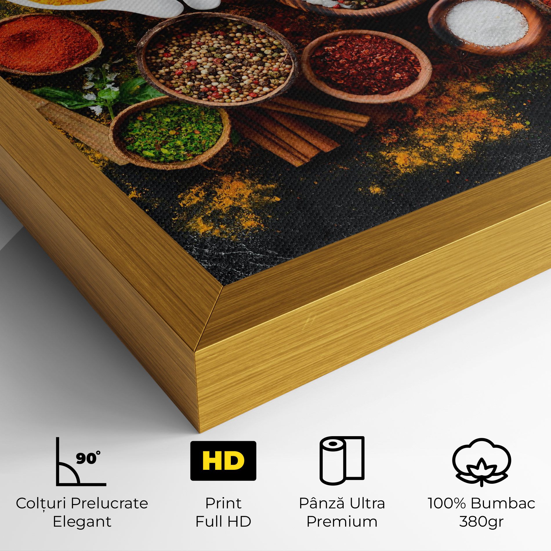 Colorful Herbs Spices mockup 4
