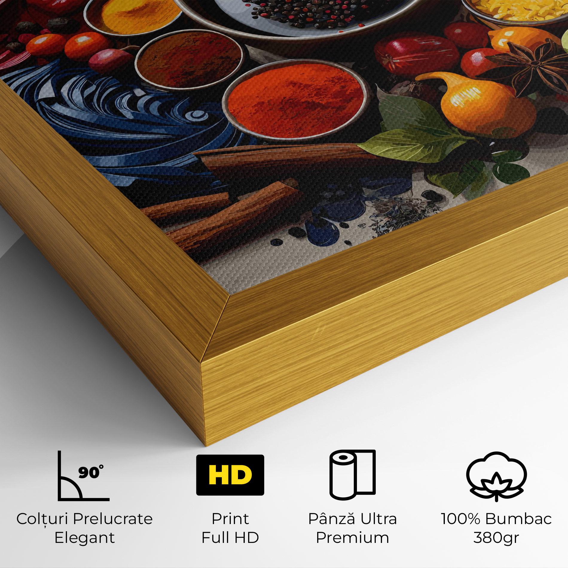 Tablou Canvas Spices Village mockup 4