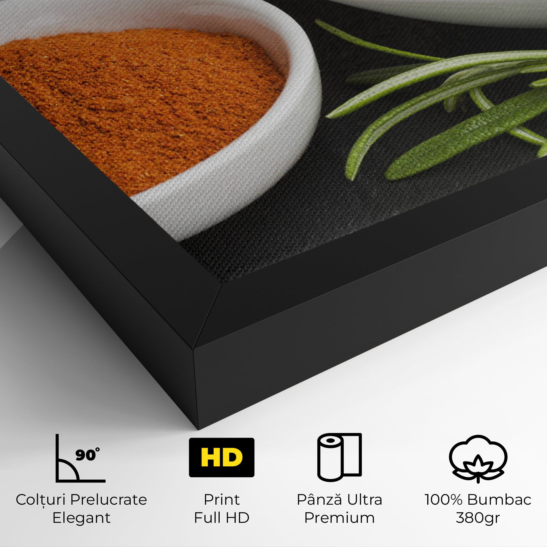 Close Up Spices Powder mockup 4