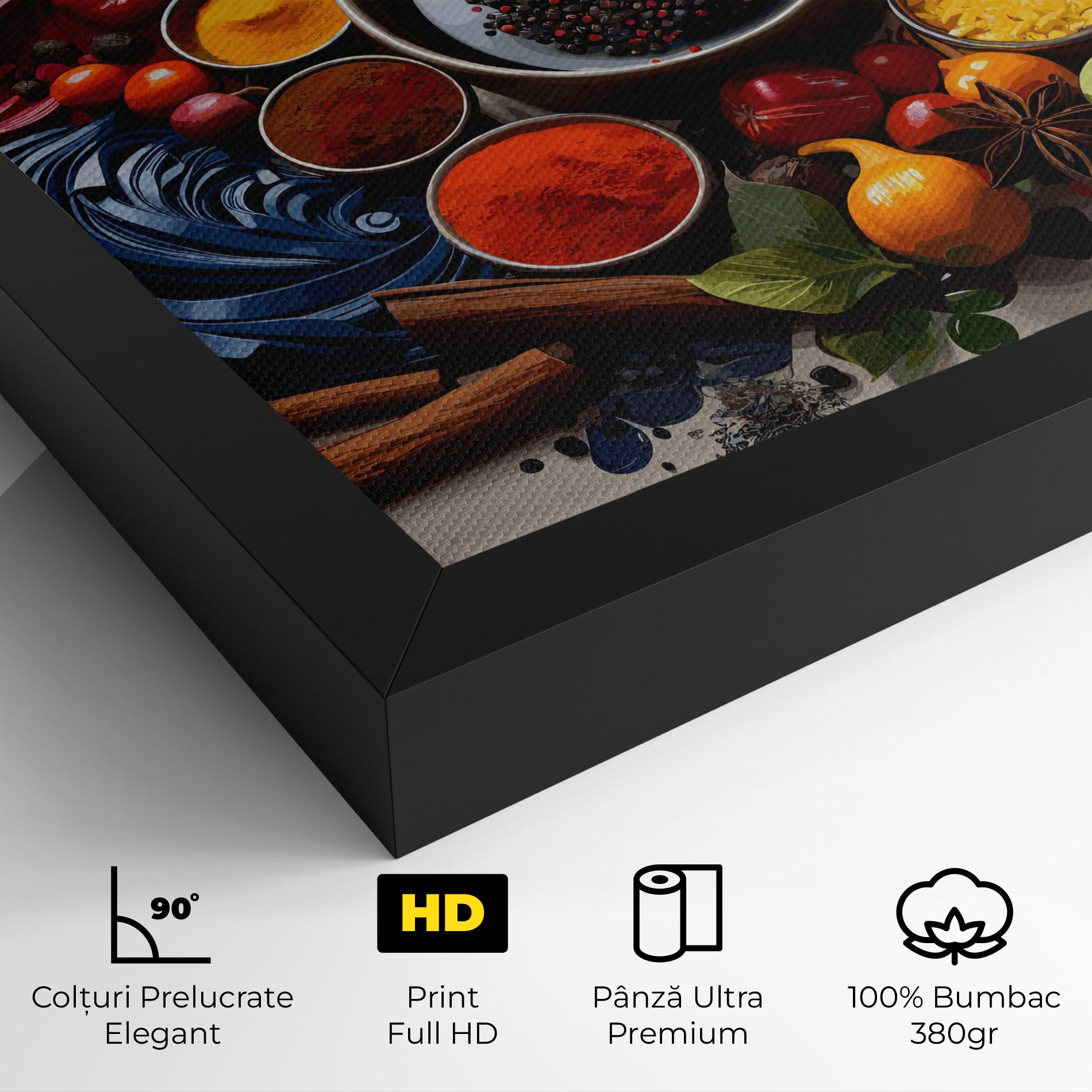Tablou Canvas Spices Village mockup 4
