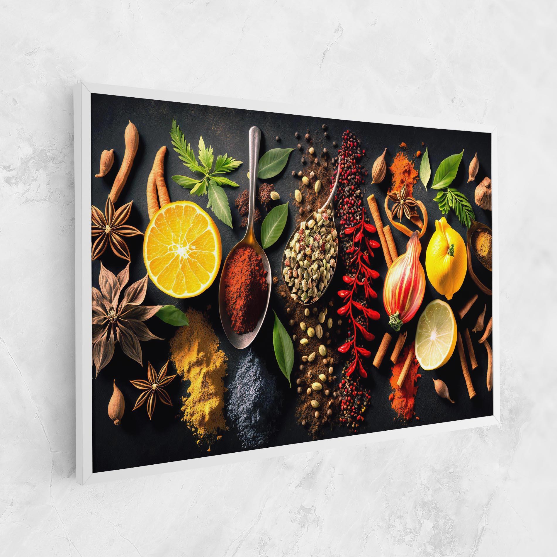 Tablou Canvas Closeup Pices mockup 1