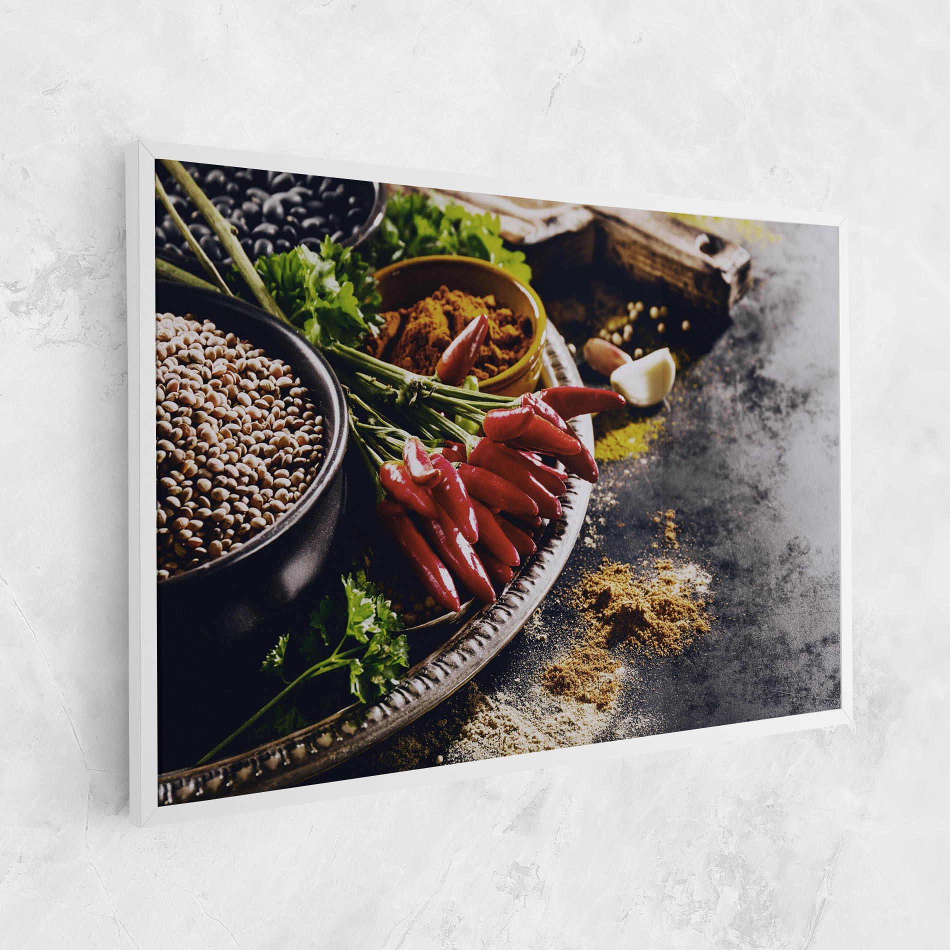 Tablou Canvas Grocery Spices mockup 1