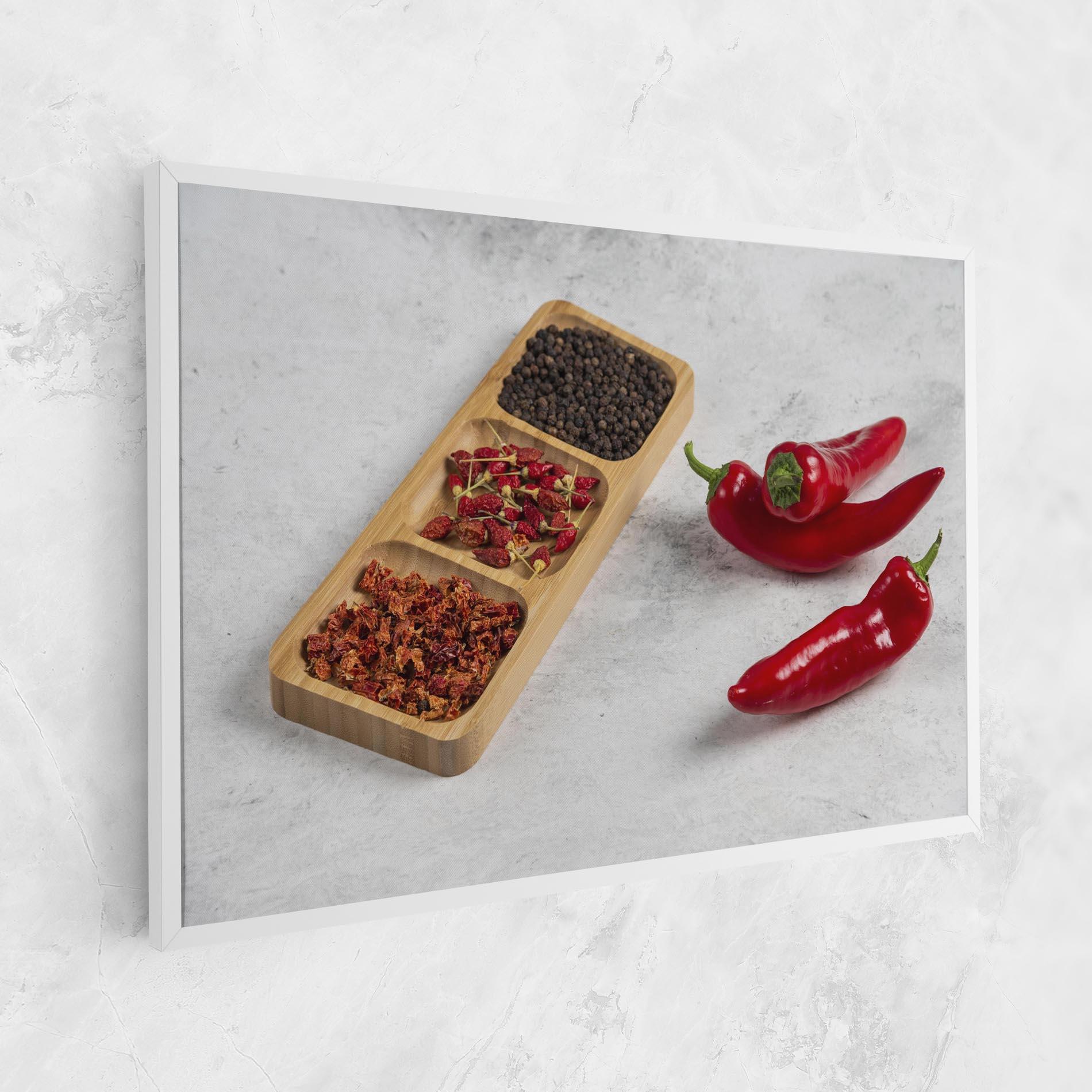 Tablou Canvas Hot Chili Spices mockup 1