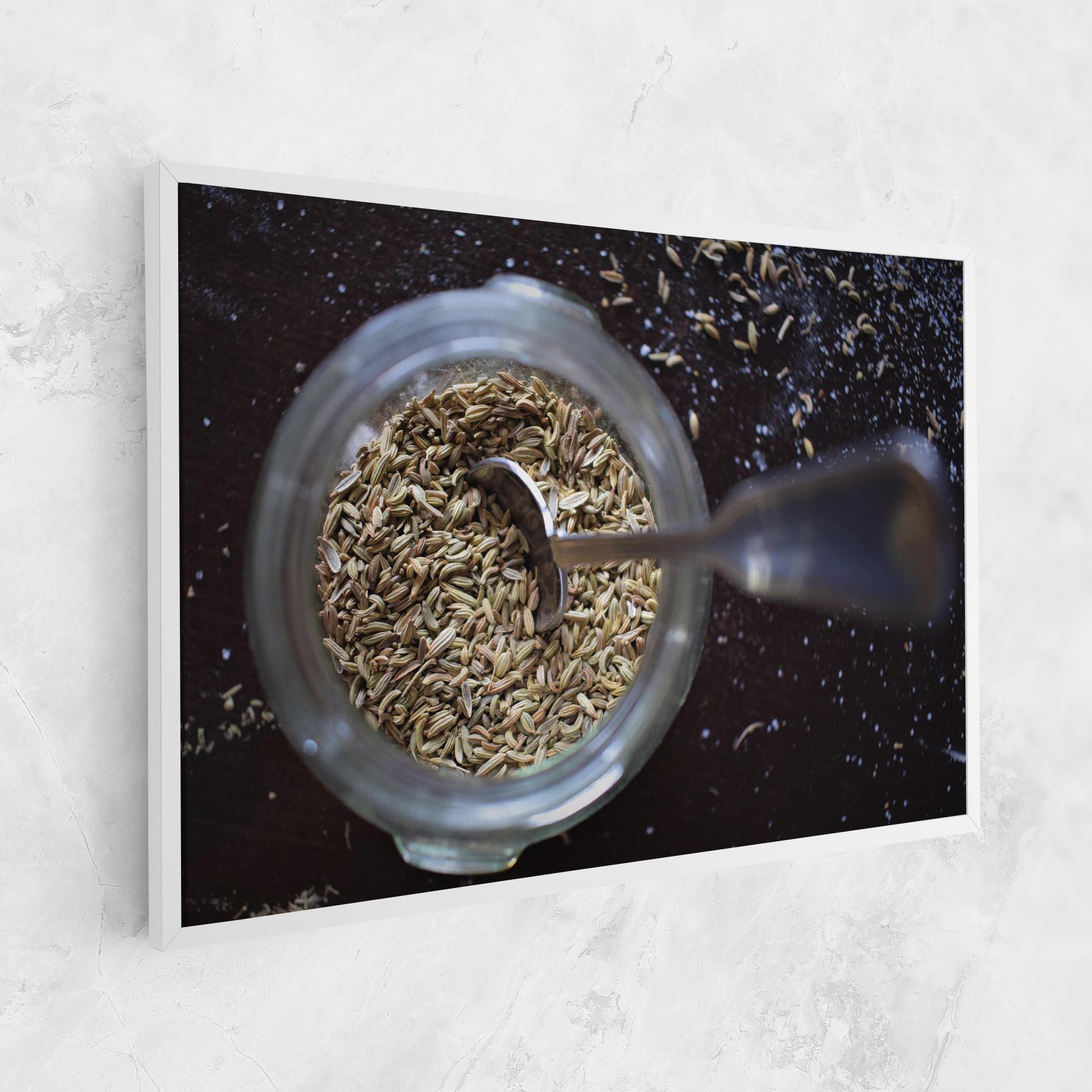 Tablou Canvas Jar With Spices mockup 1