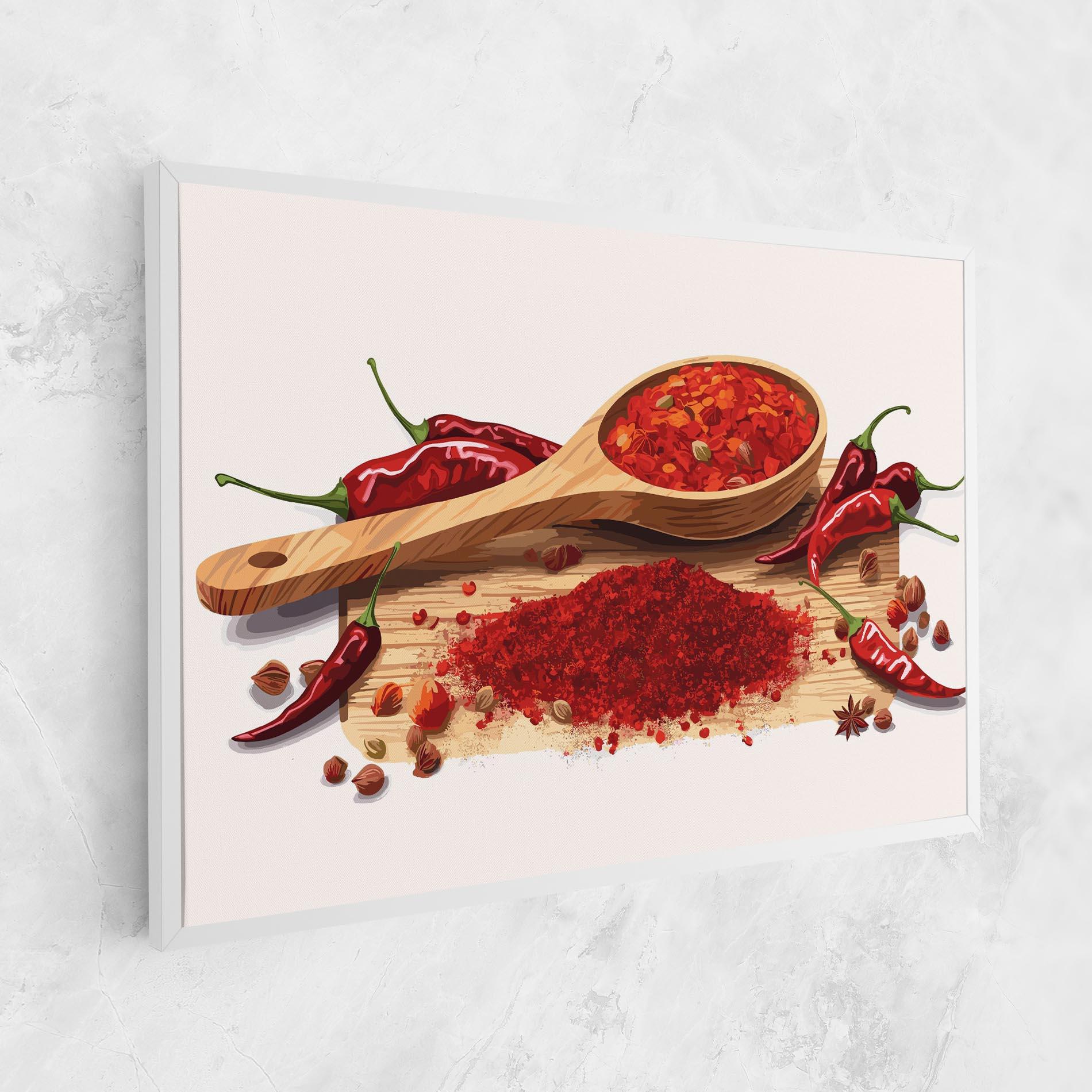 Tablou Canvas Spoon Of Papper mockup 1