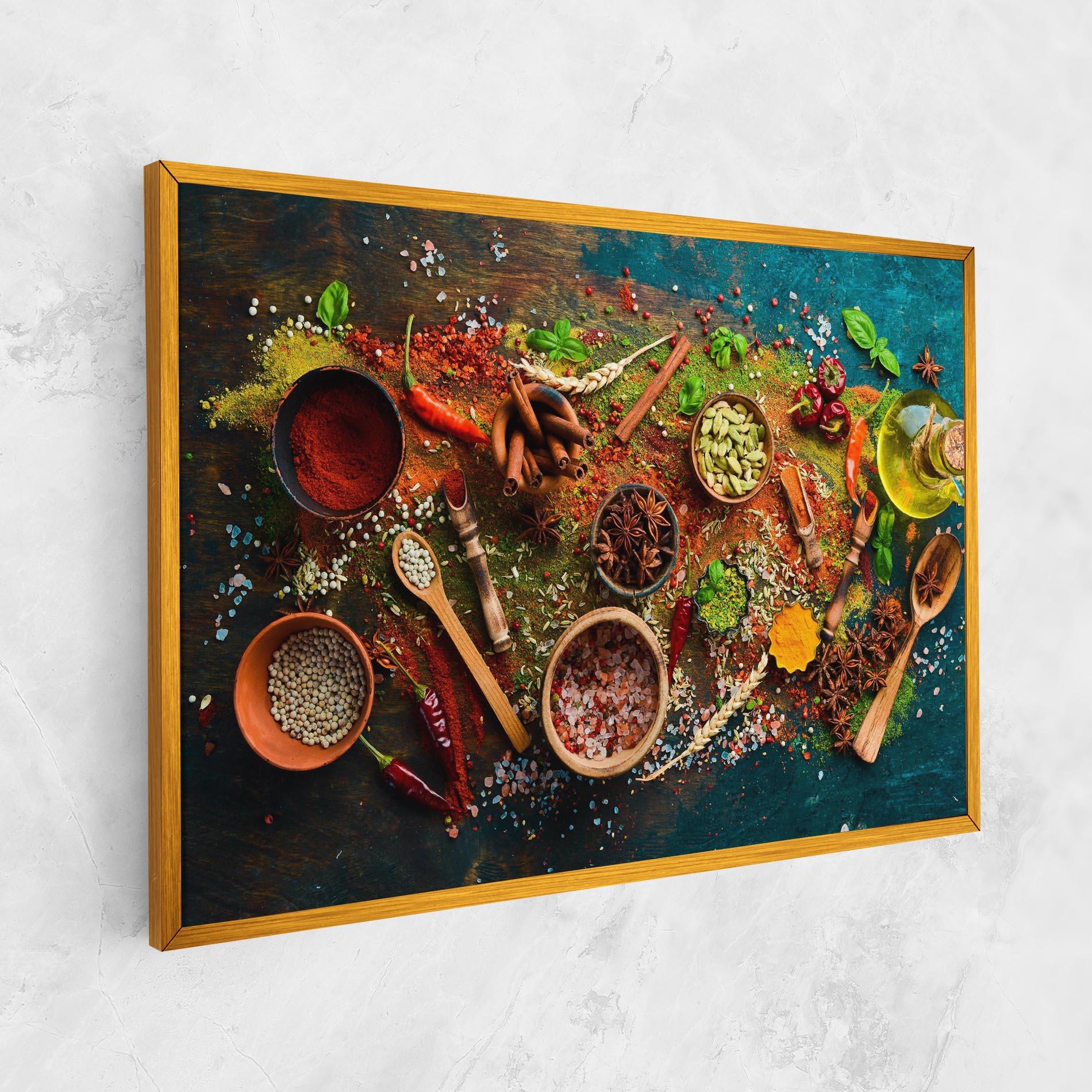 Tablou Canvas Seasonings Mix mockup 1