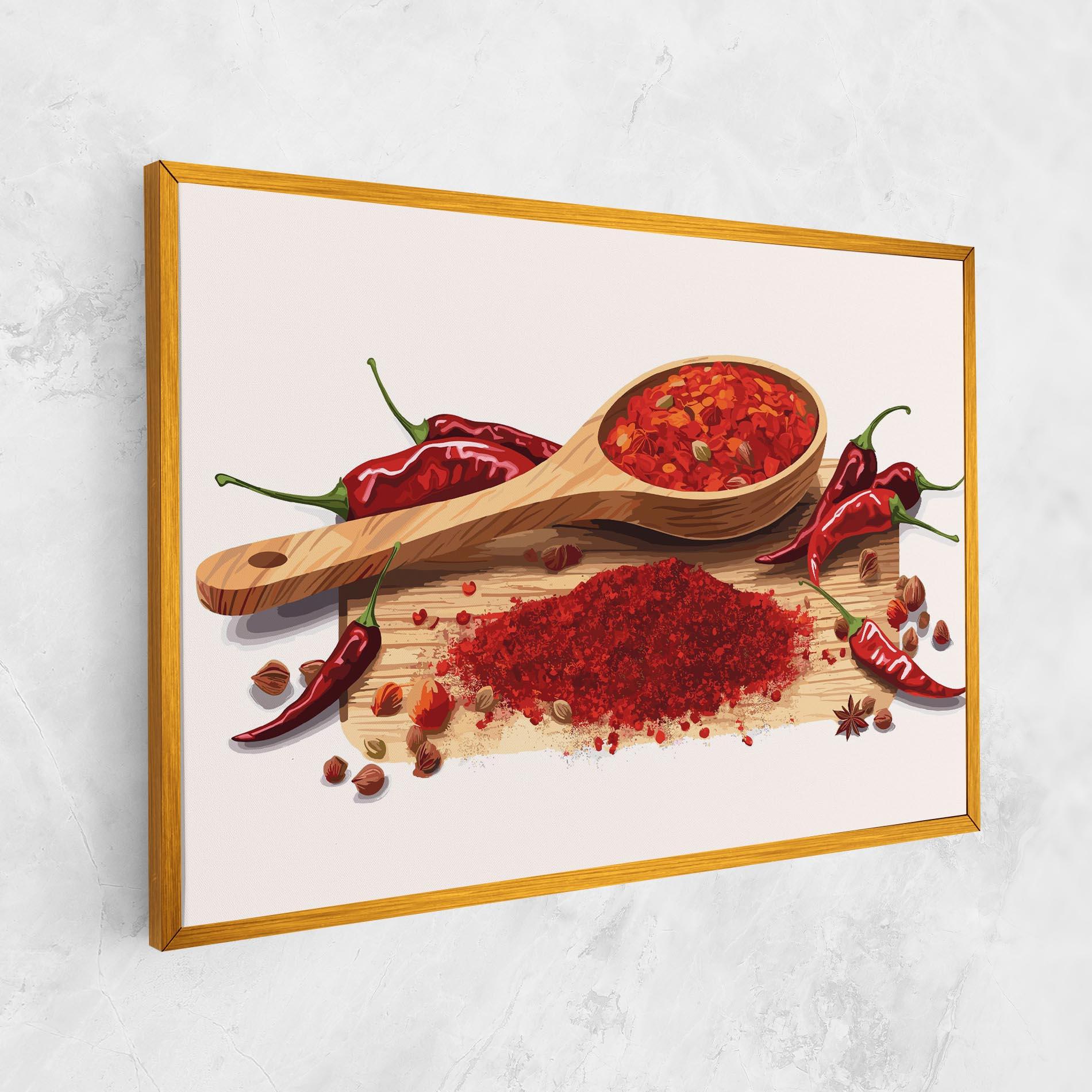 Tablou Canvas Spoon Of Papper mockup 1