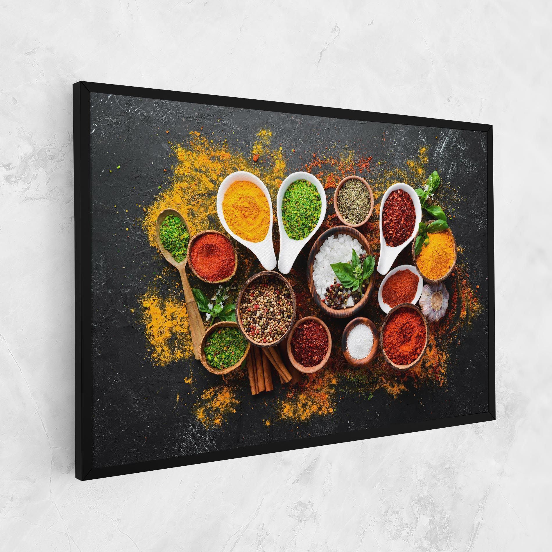 Colorful Herbs Spices mockup 1