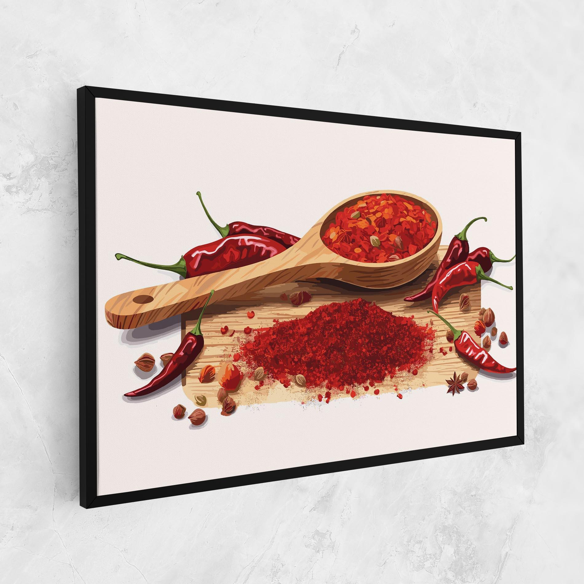 Tablou Canvas Spoon Of Papper mockup 1