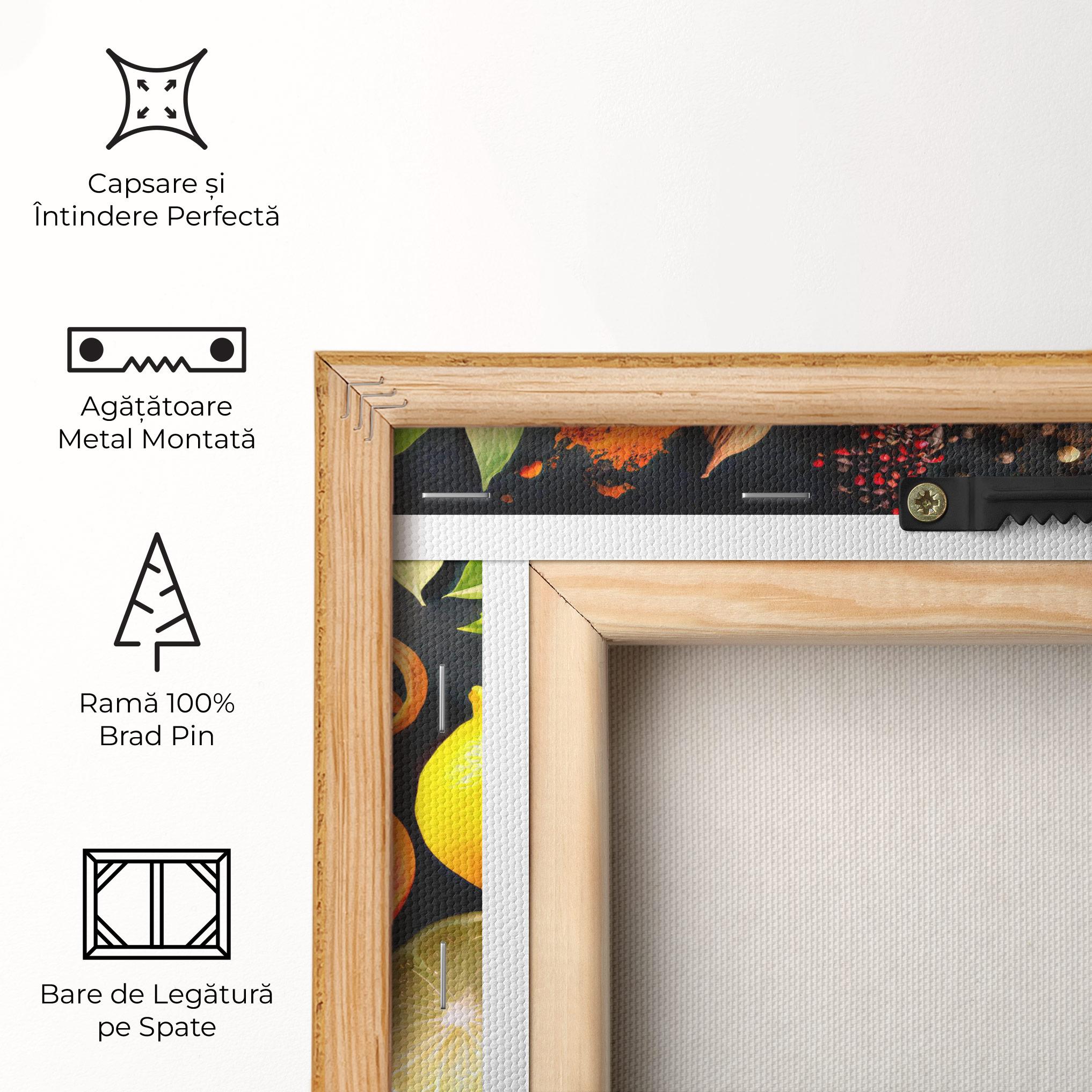 Tablou Canvas Closeup Pices mockup 5