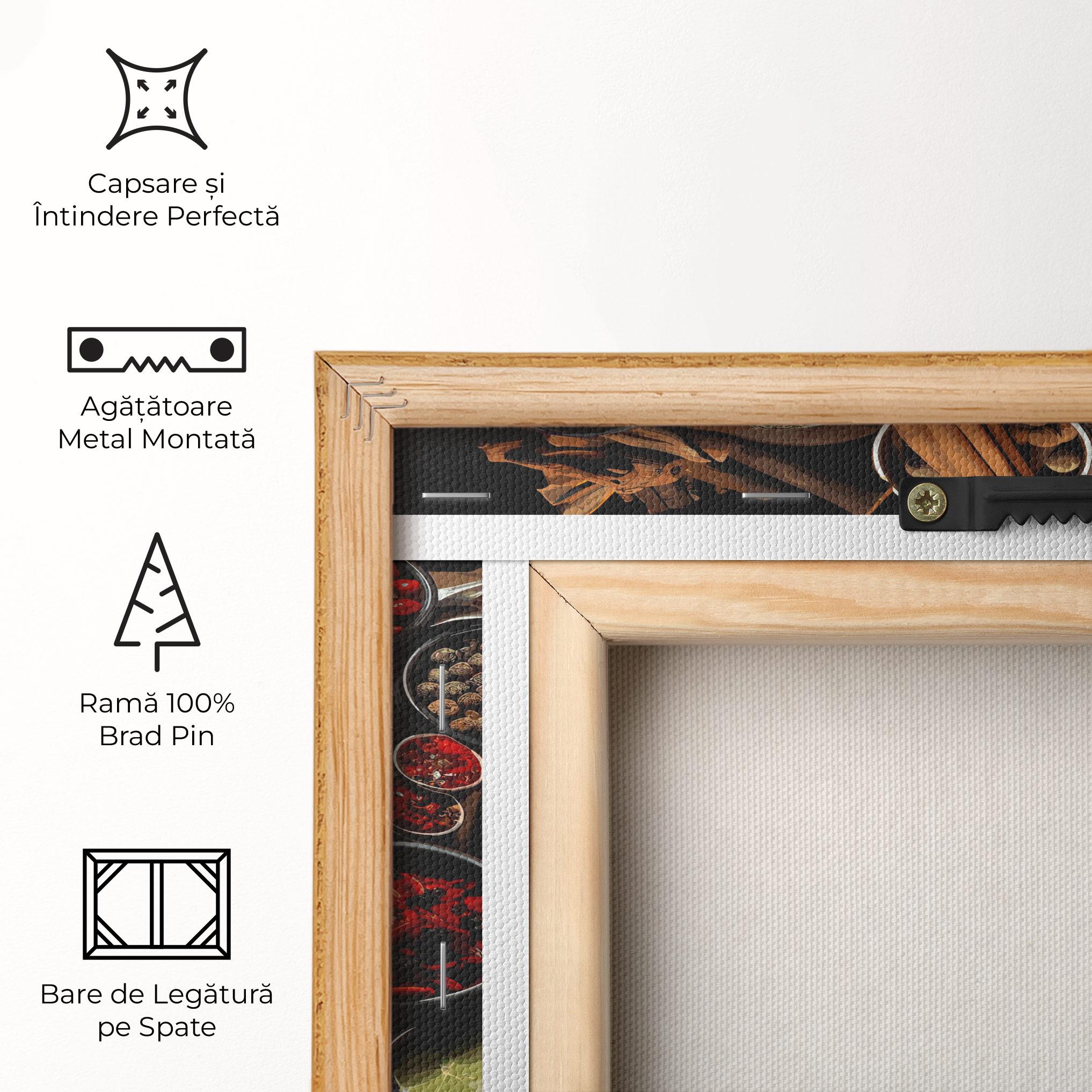 Tablou Canvas Colorful Herbs Art mockup 5