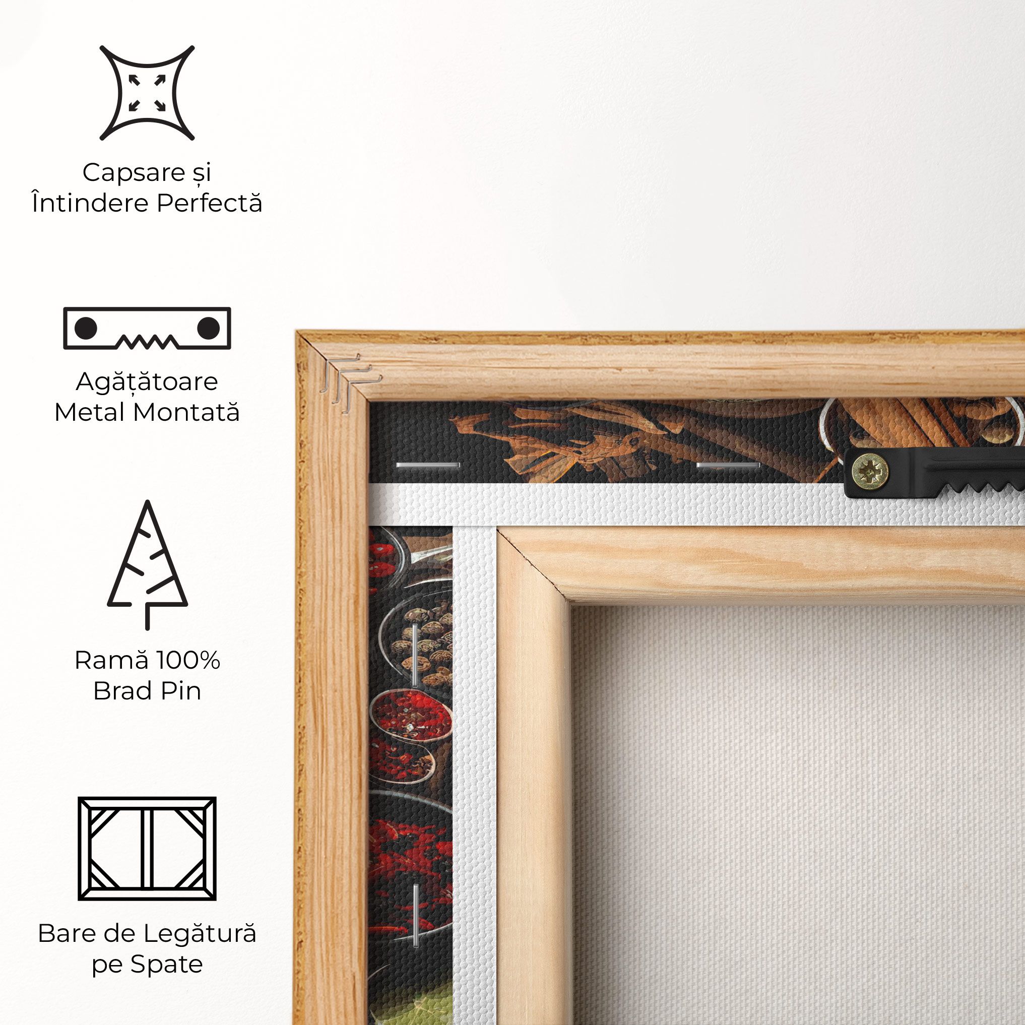 Colorful Herbs Art mockup 5