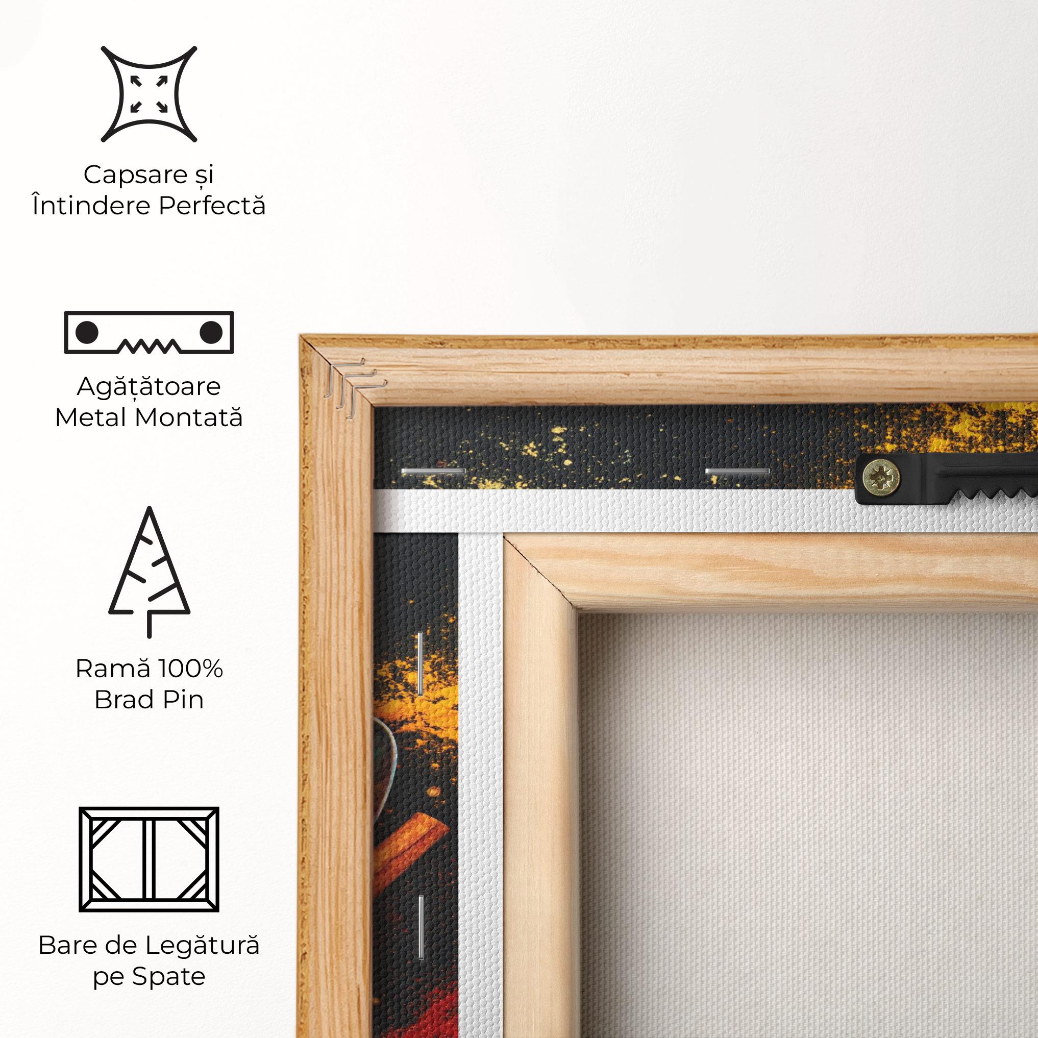 Tablou Canvas Cooking Spices Spoons mockup 5