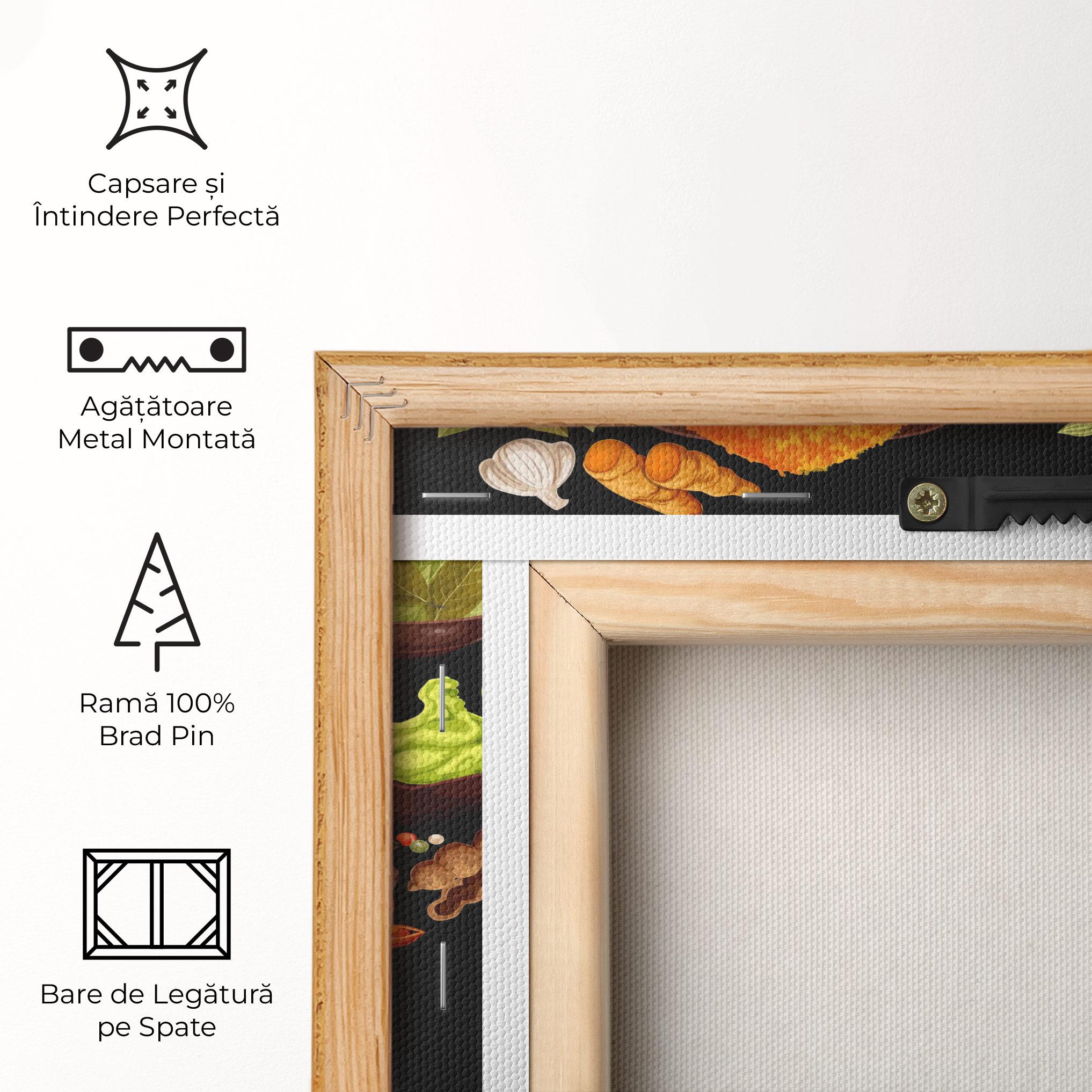 Tablou Canvas Seasoning Heart mockup 5