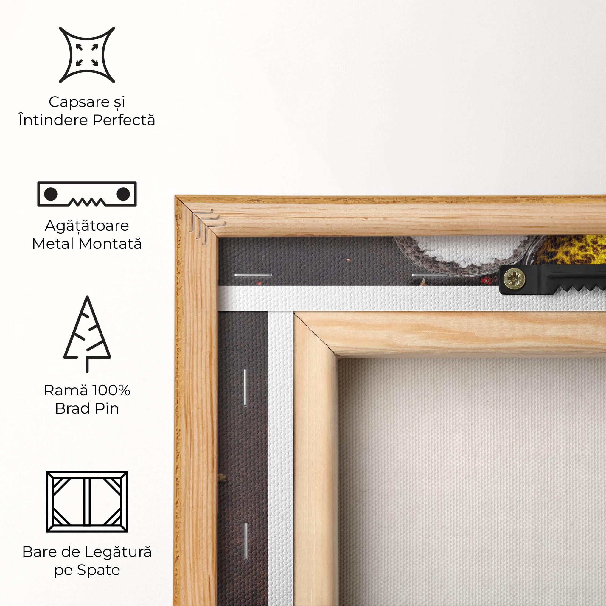 Tablou Canvas Spices On Stone Table mockup 5