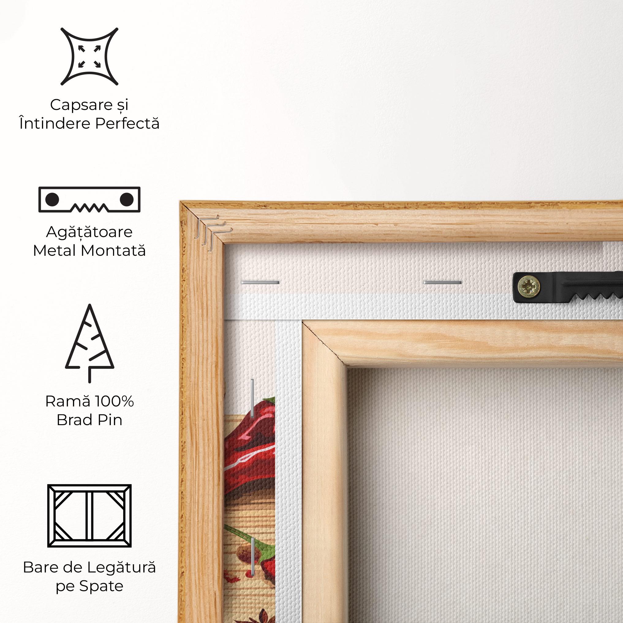 Tablou Canvas Spoon Of Papper mockup 5