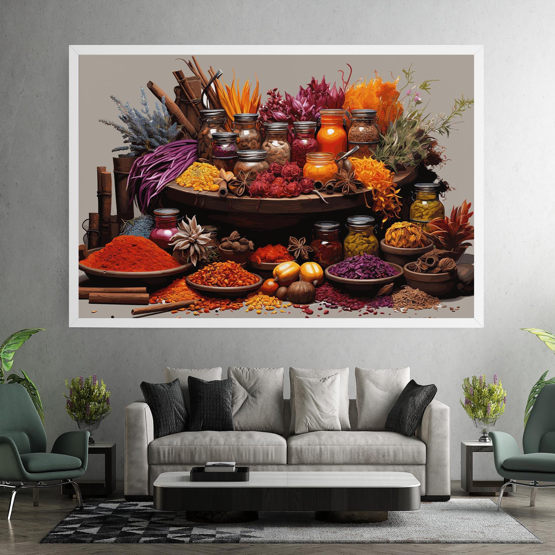 Tablou Canvas Autumn Seasoning mockup 7