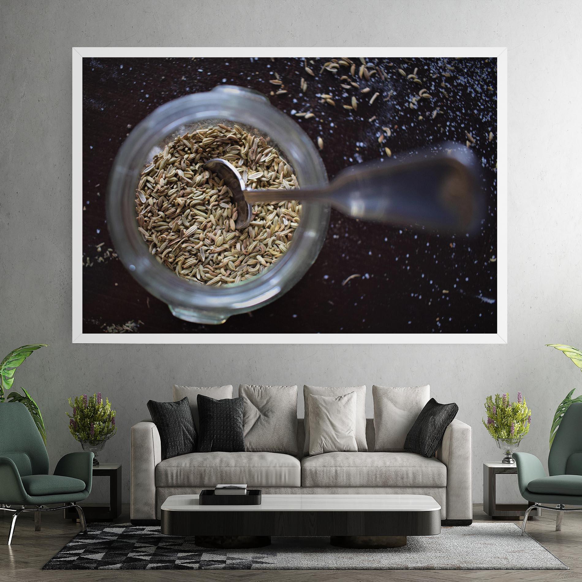 Tablou Canvas Jar With Spices mockup 7