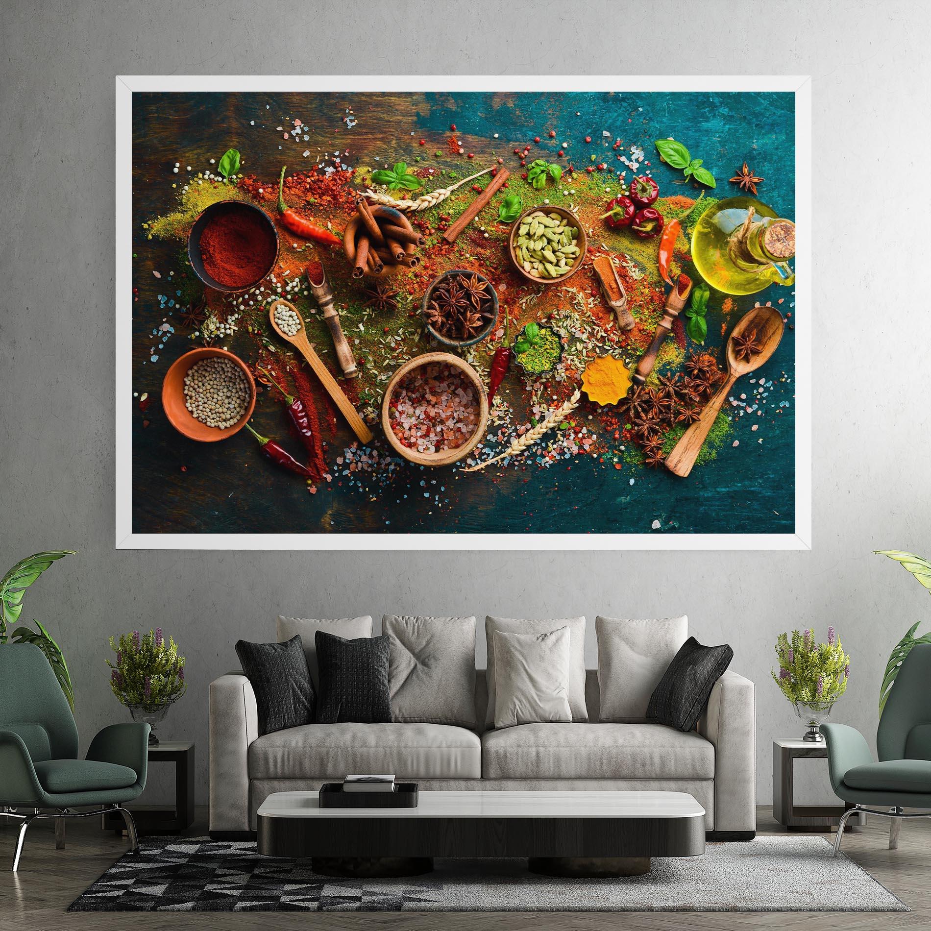 Tablou Canvas Seasonings Mix mockup 7