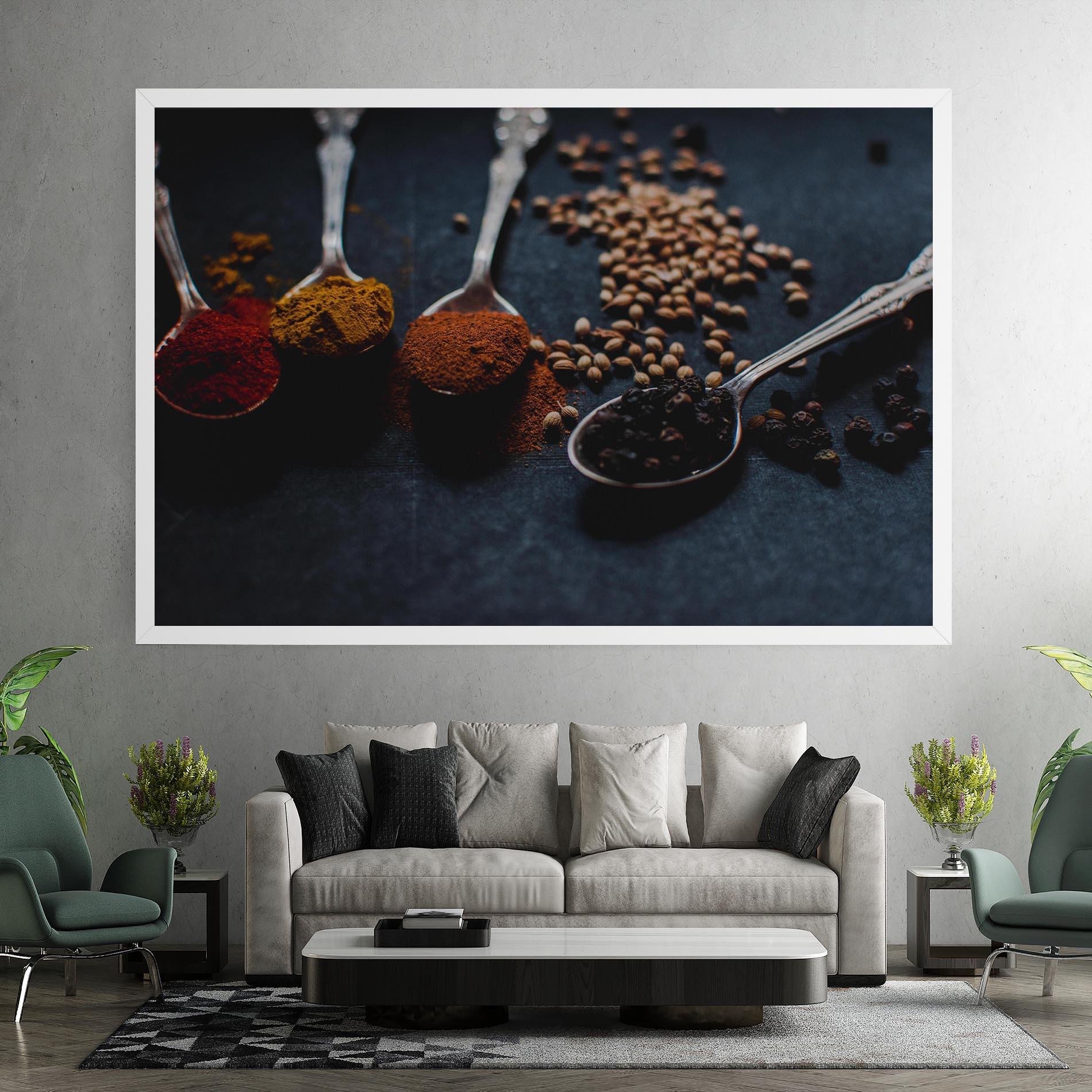 Tablou Canvas Spices Spoon mockup 7