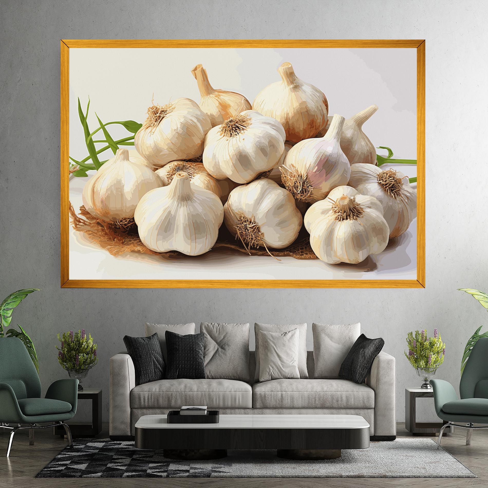 Garlic Art mockup 7