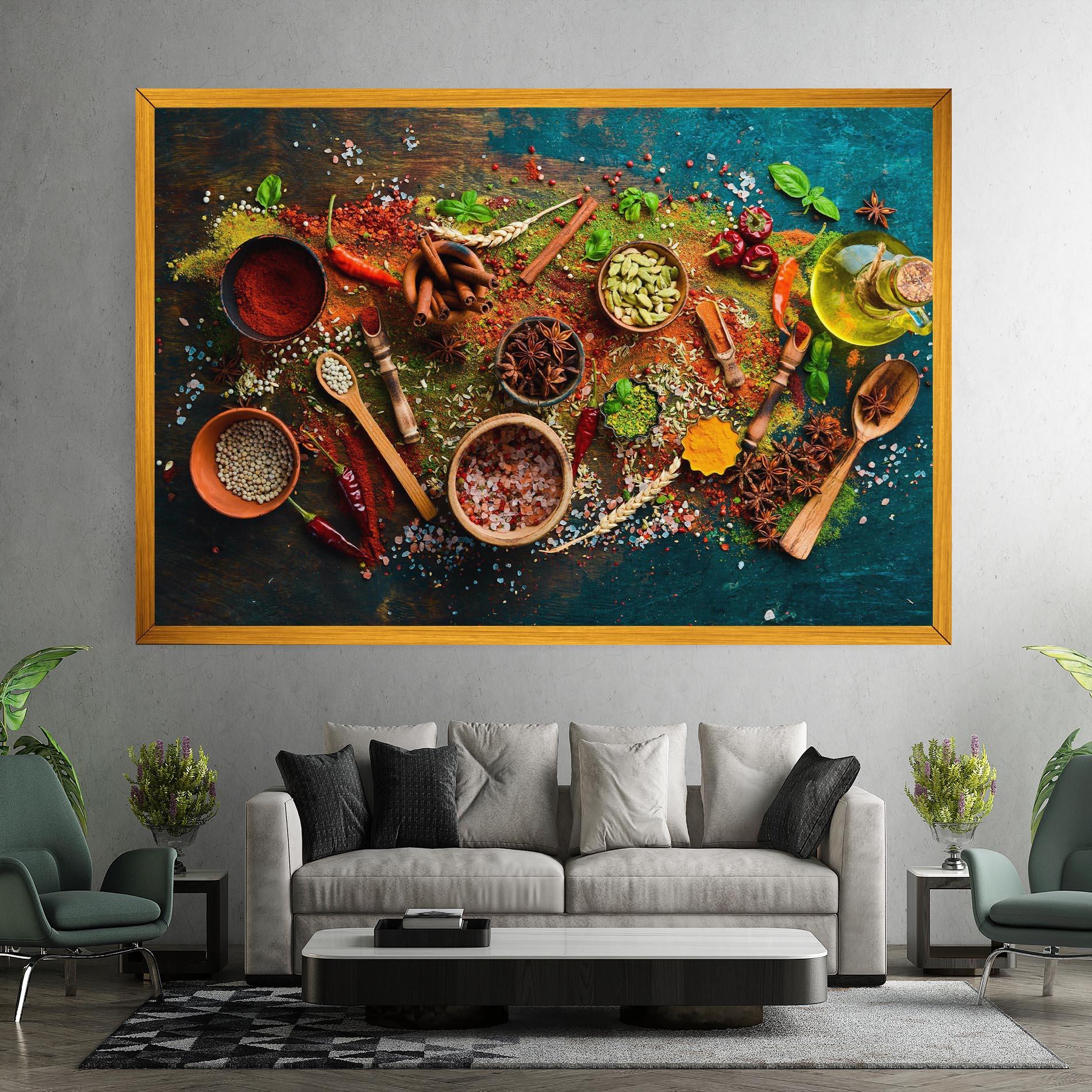 Tablou Canvas Seasonings Mix mockup 7