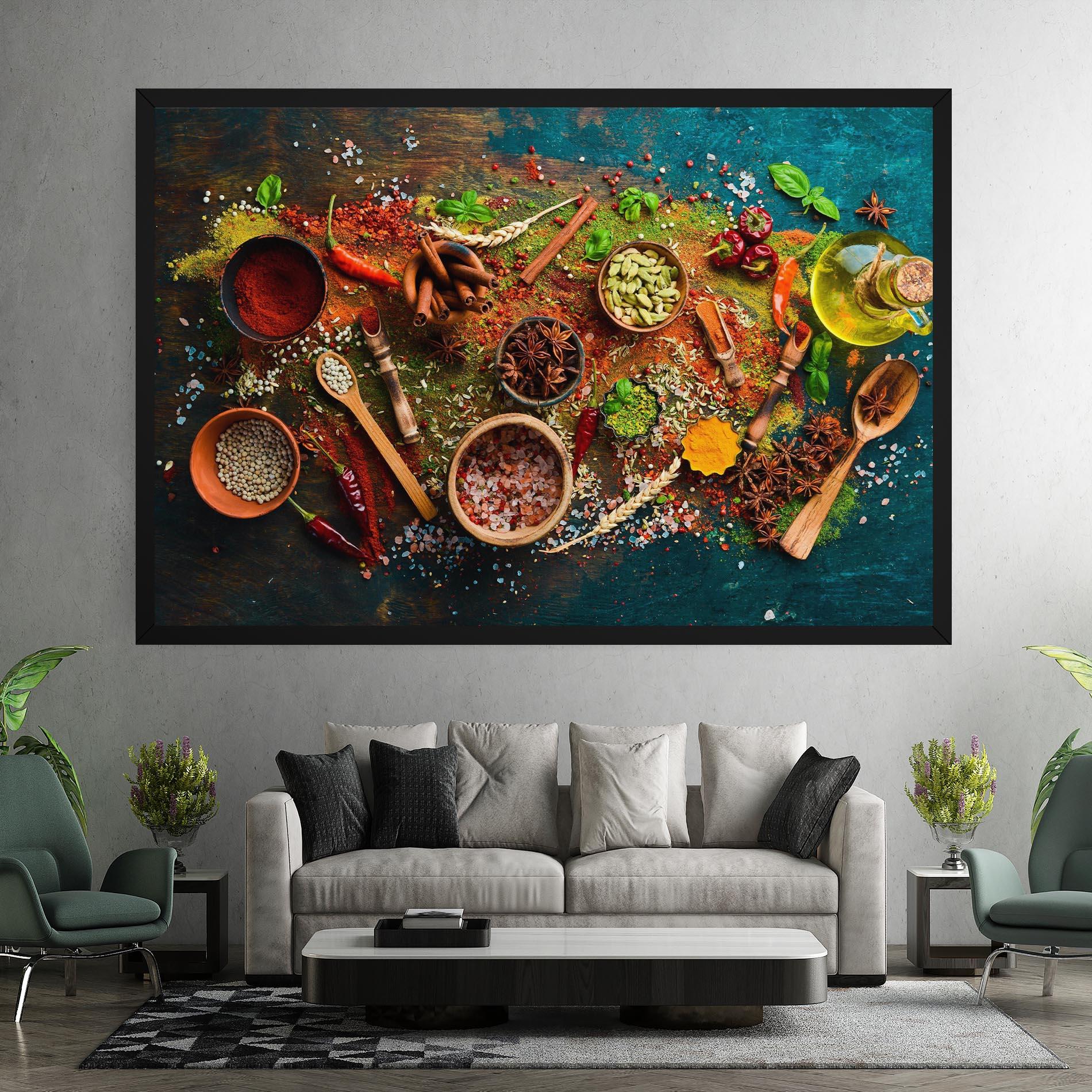 Tablou Canvas Seasonings Mix mockup 7
