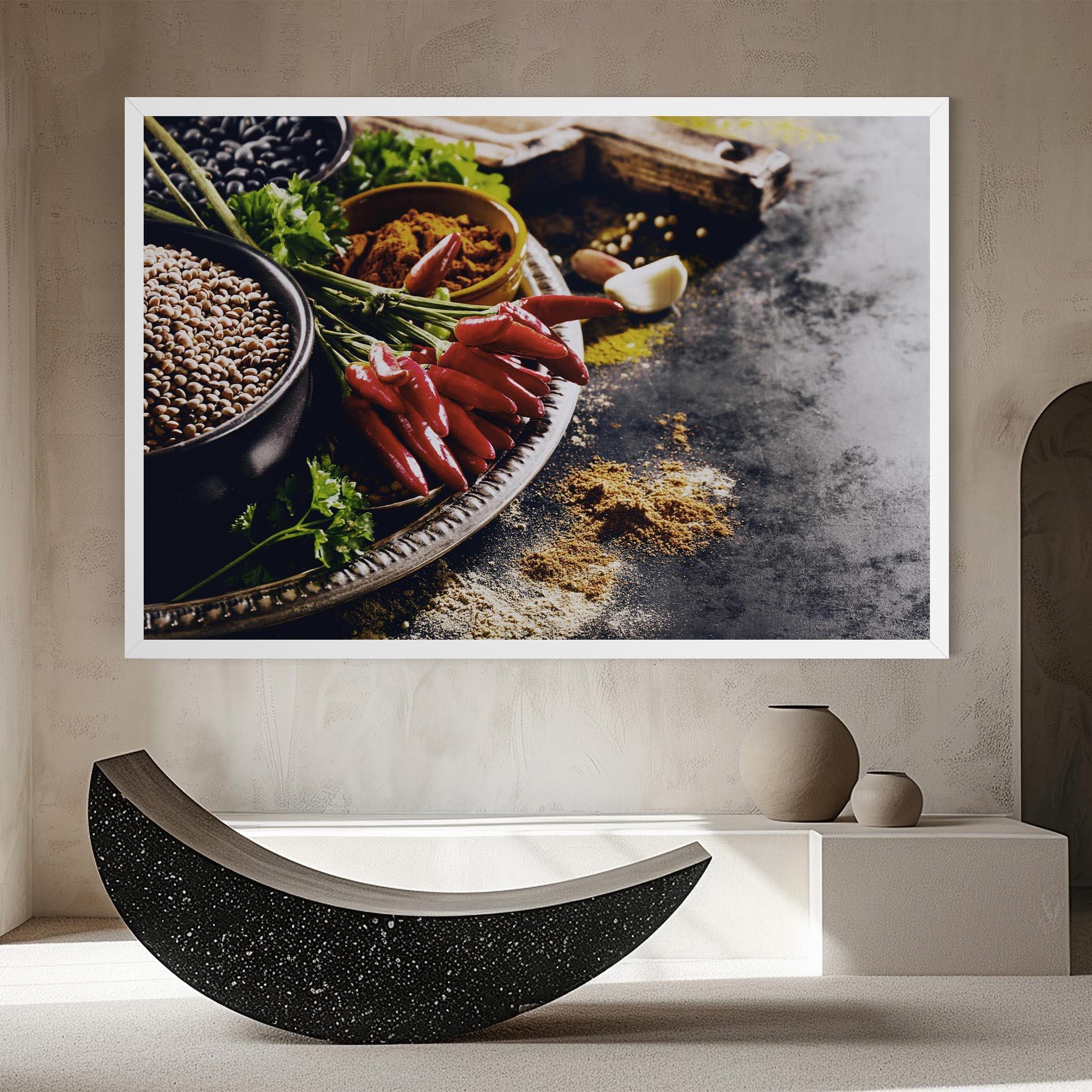 Tablou Canvas Grocery Spices mockup 8