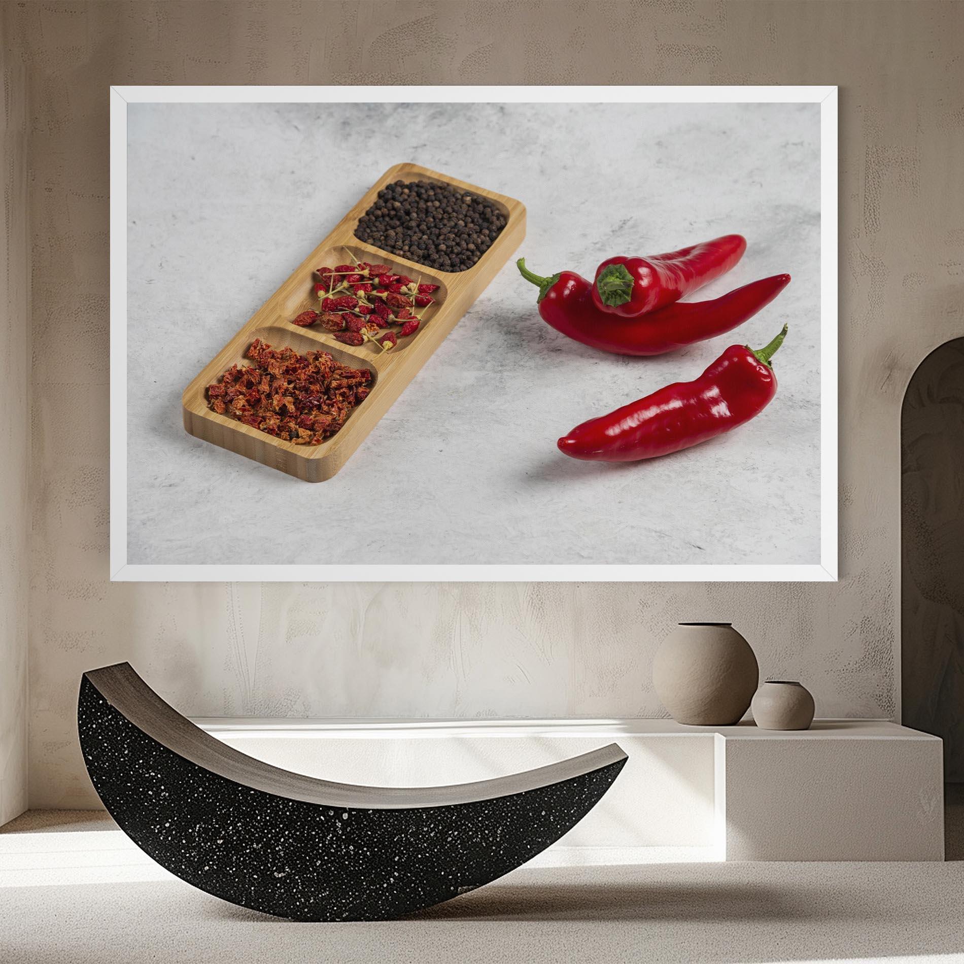 Tablou Canvas Hot Chili Spices mockup 8