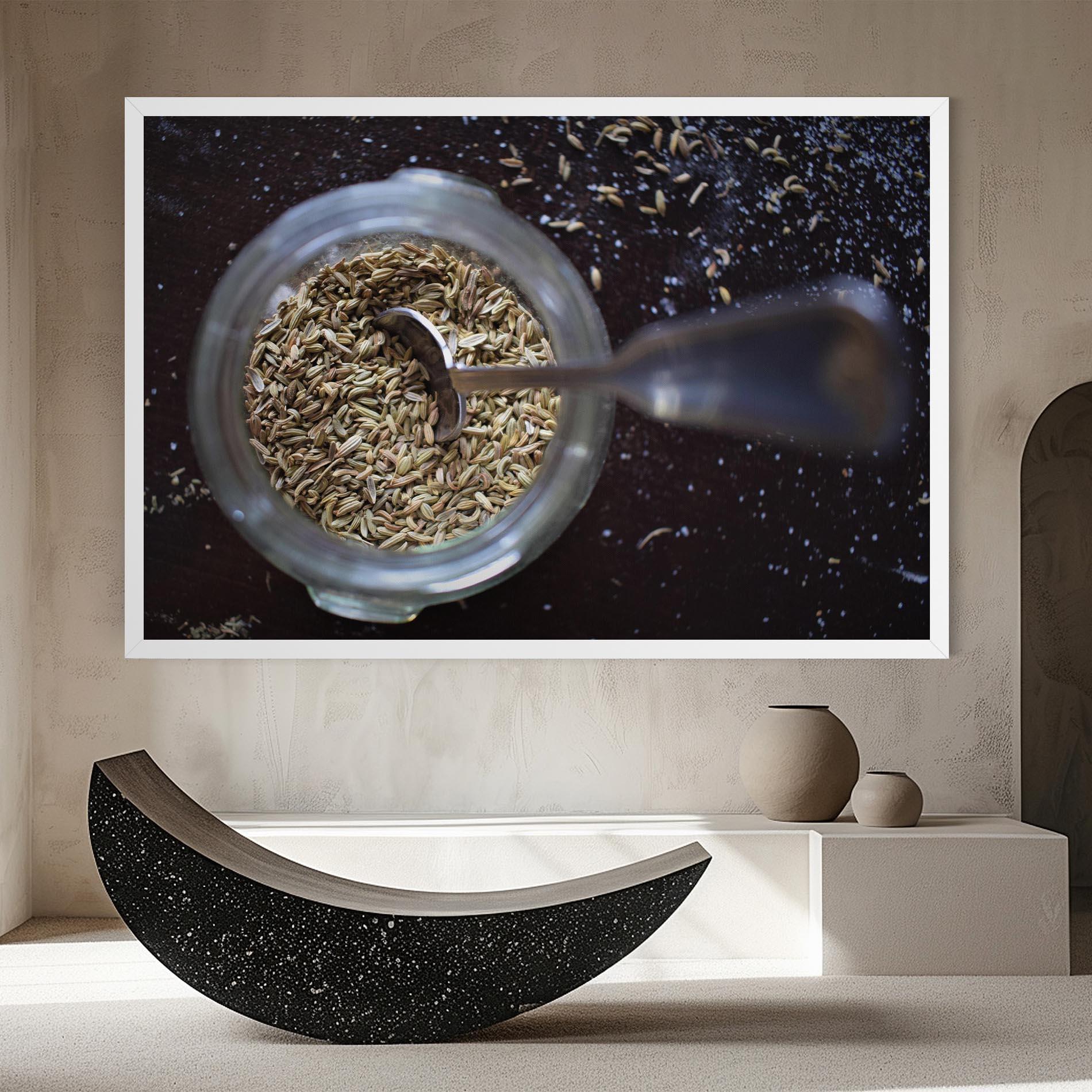 Tablou Canvas Jar With Spices mockup 8