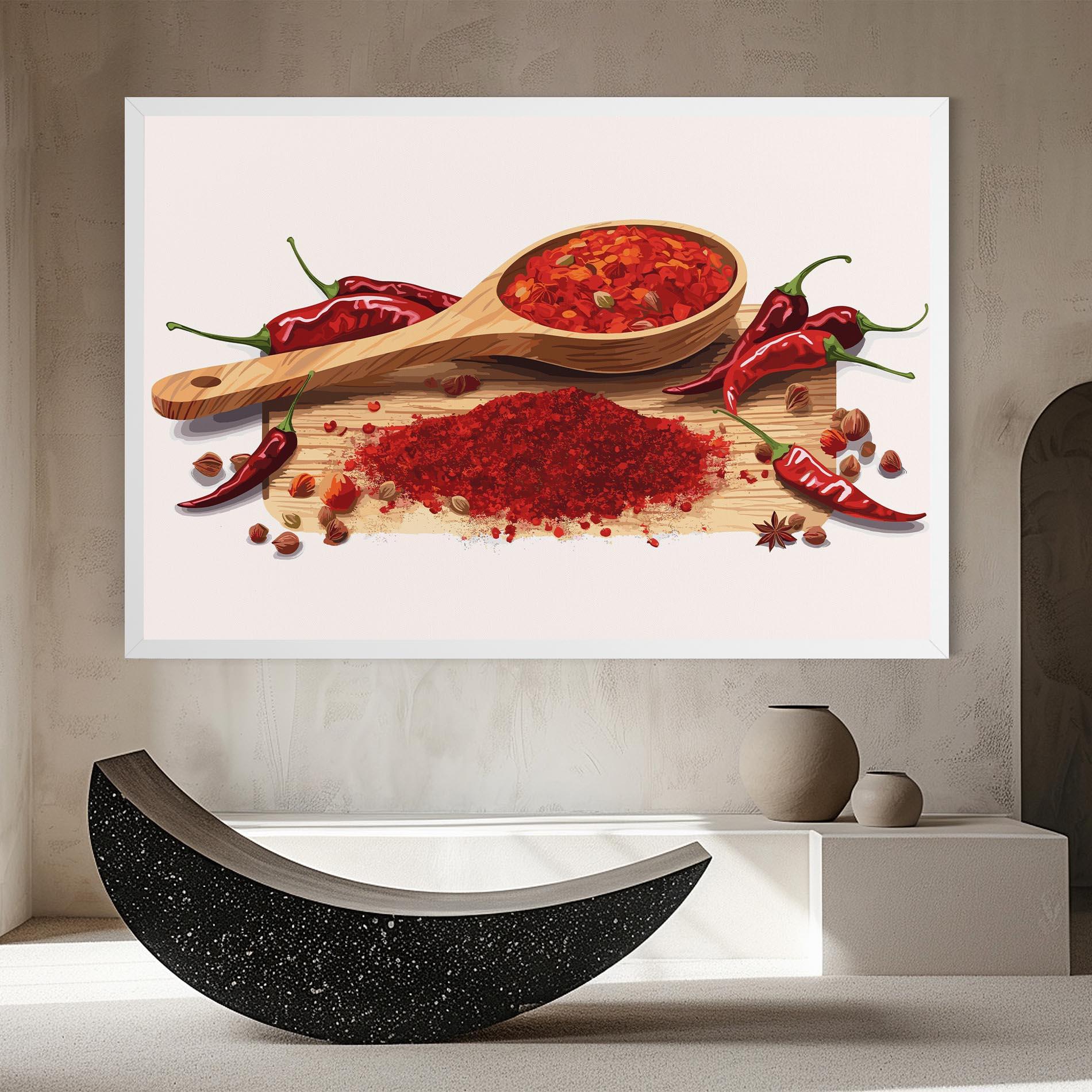 Tablou Canvas Spoon Of Papper mockup 8