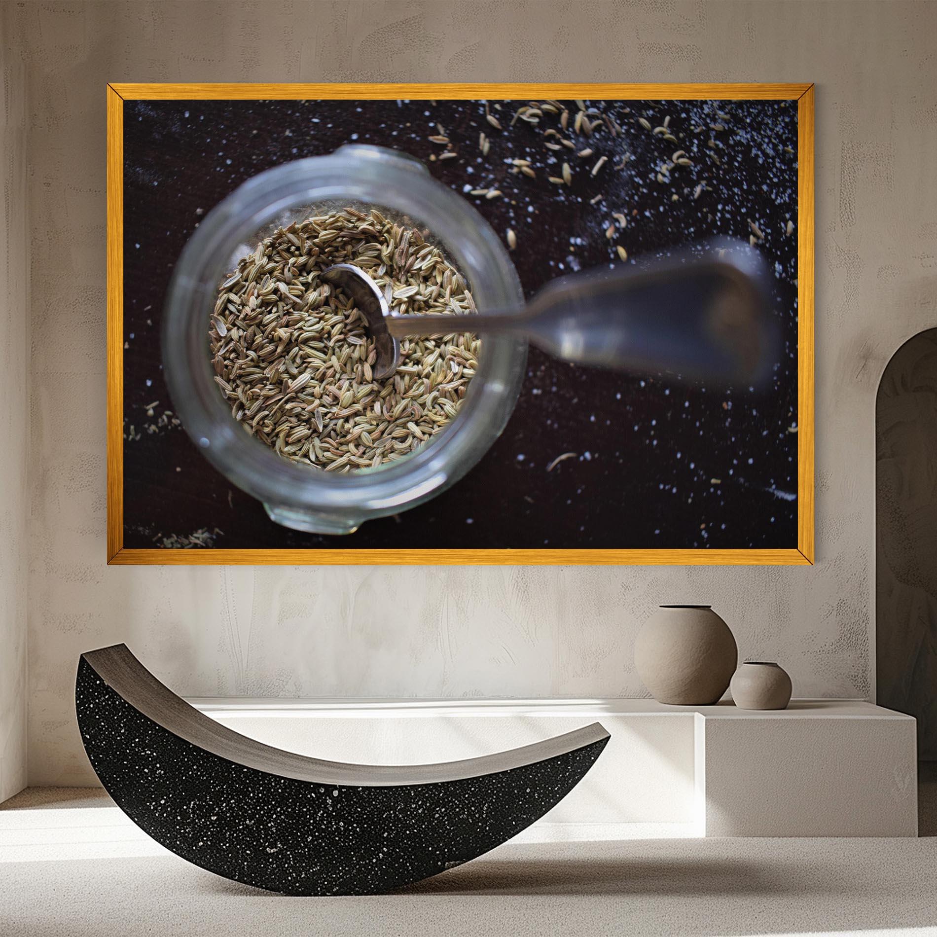 Tablou Canvas Jar With Spices mockup 8