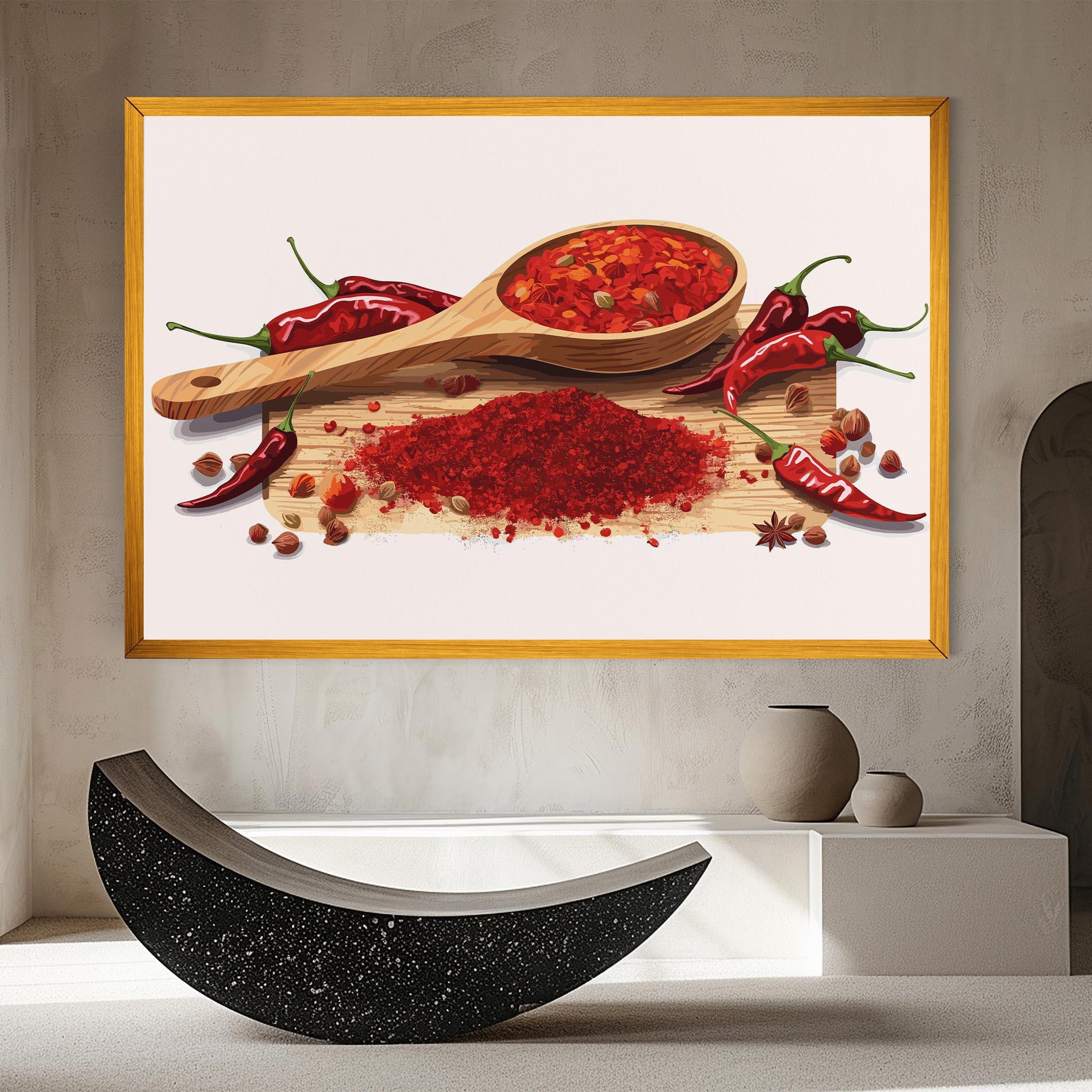 Tablou Canvas Spoon Of Papper mockup 8