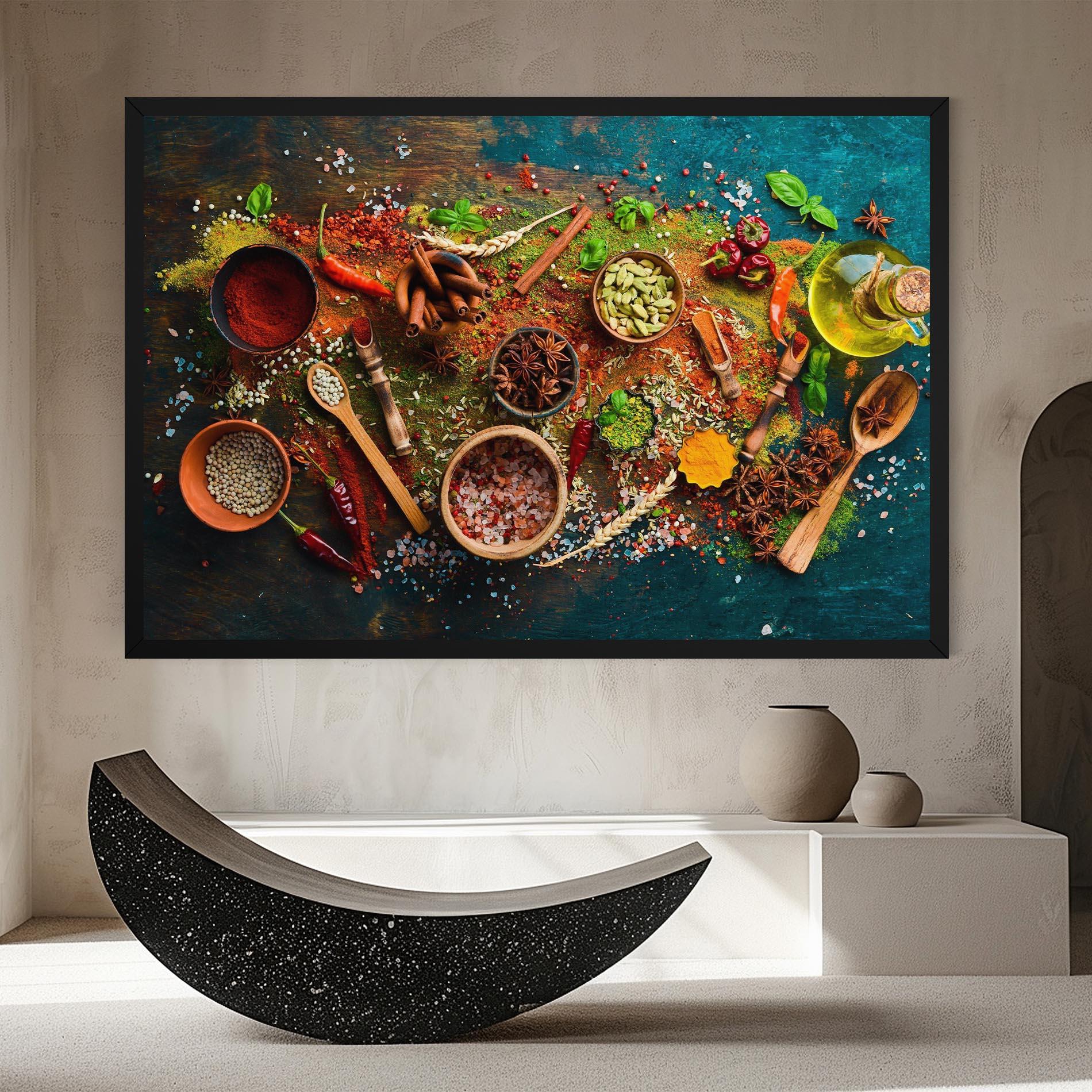 Tablou Canvas Seasonings Mix mockup 8