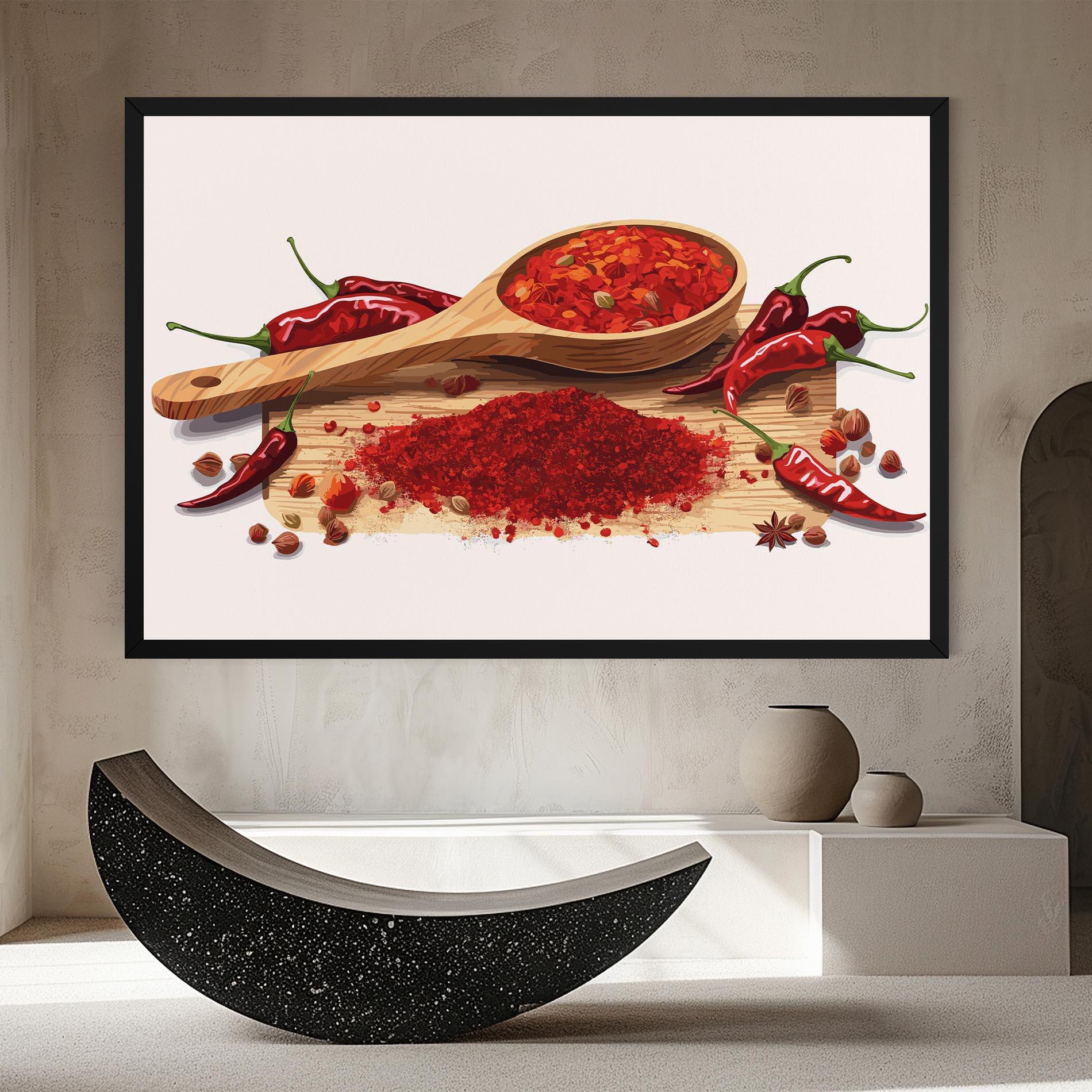 Tablou Canvas Spoon Of Papper mockup 8