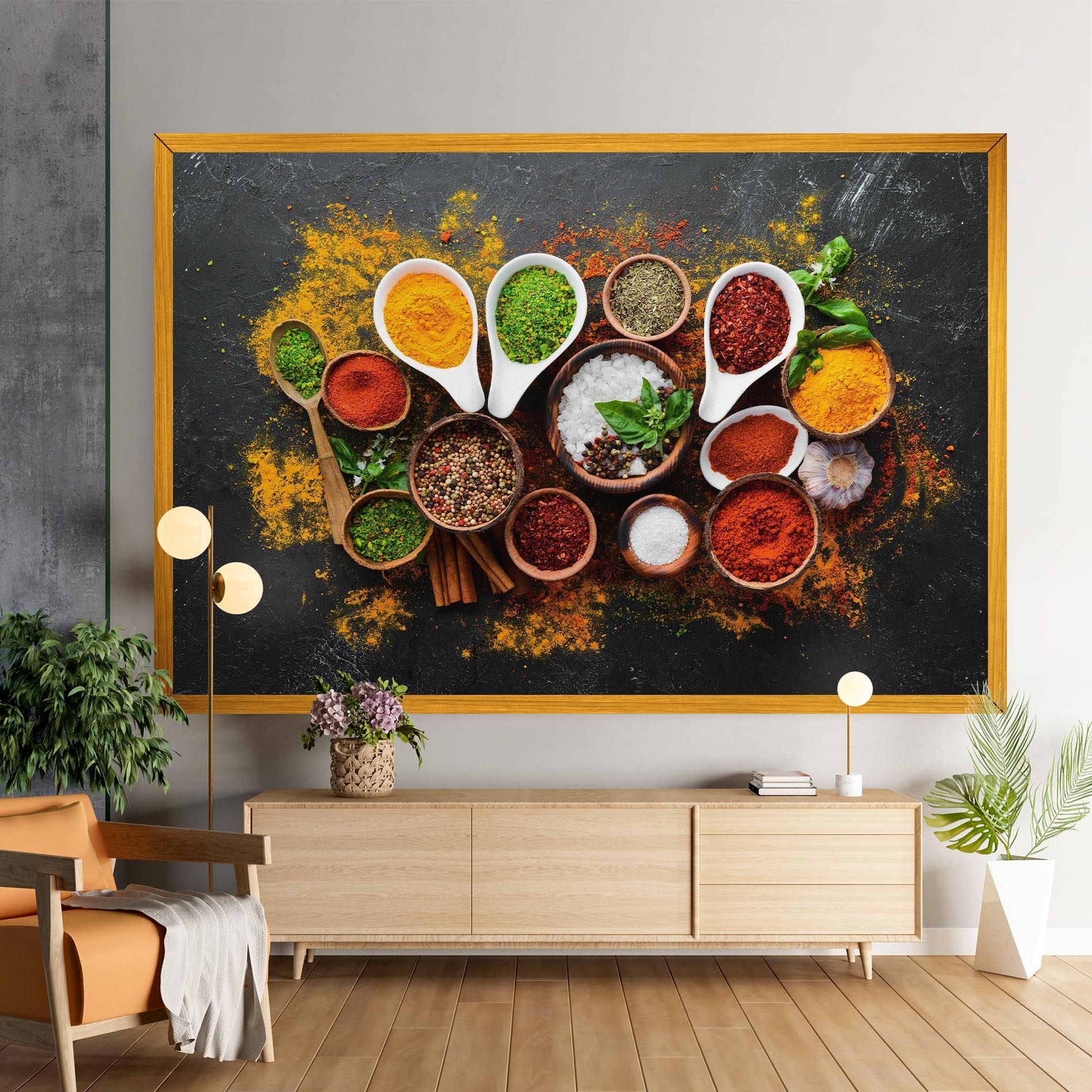Colorful Herbs Spices mockup 9