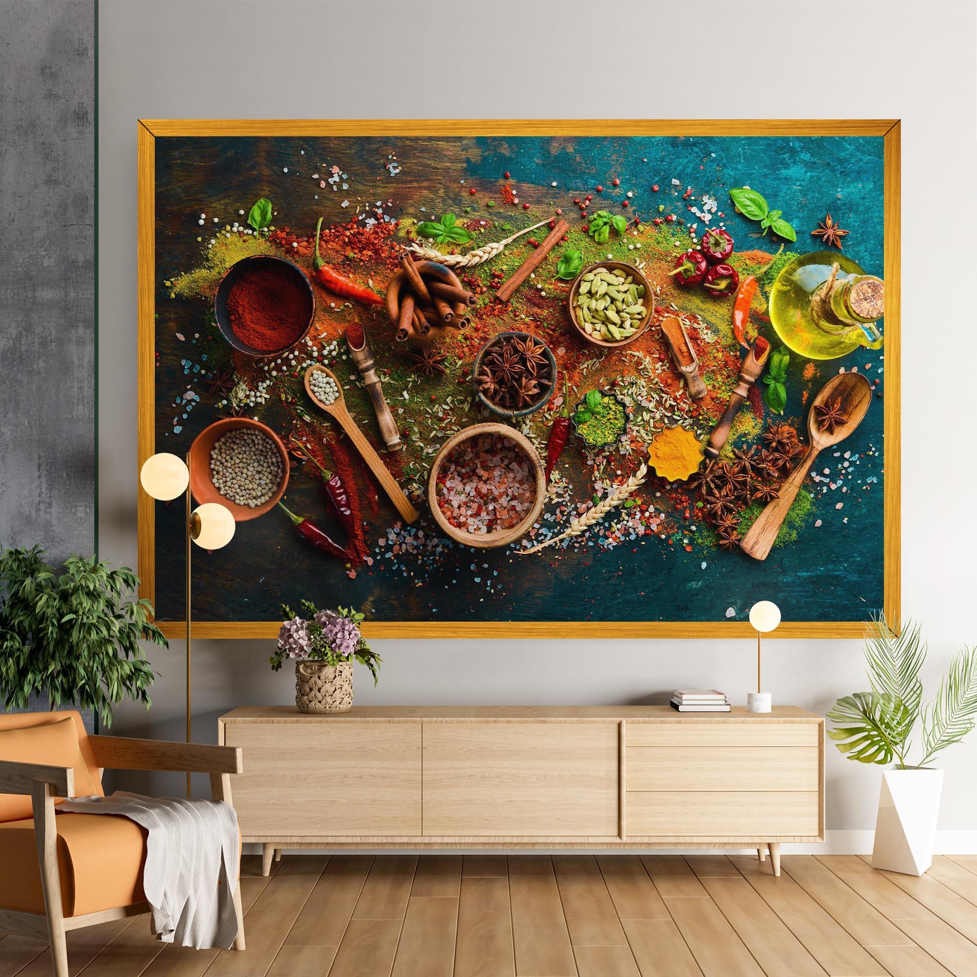 Tablou Canvas Seasonings Mix mockup 9